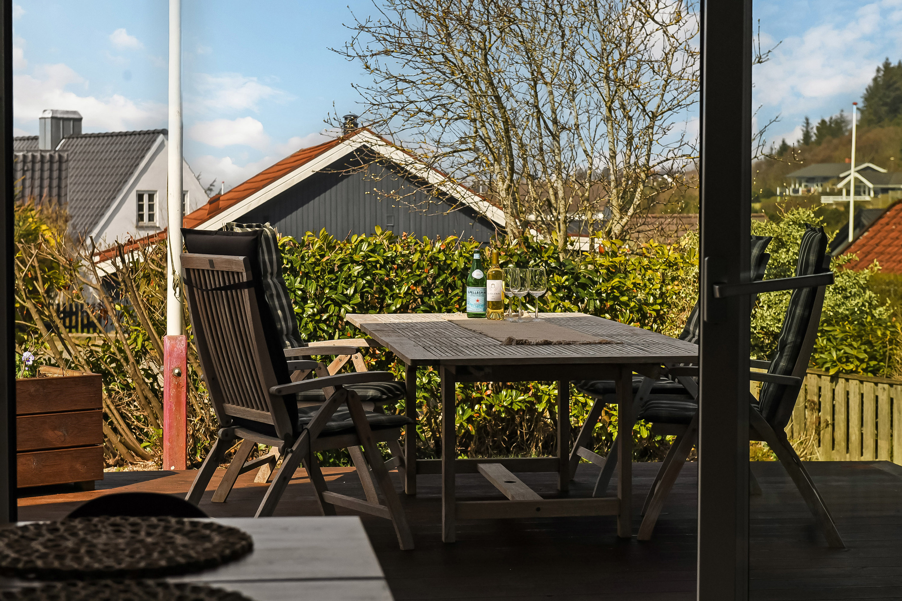 Fremhævet terrasse billede i fuldskærmstilstand. Billede af Hallumvej 8, Sjelborg, 6710 Esbjerg V