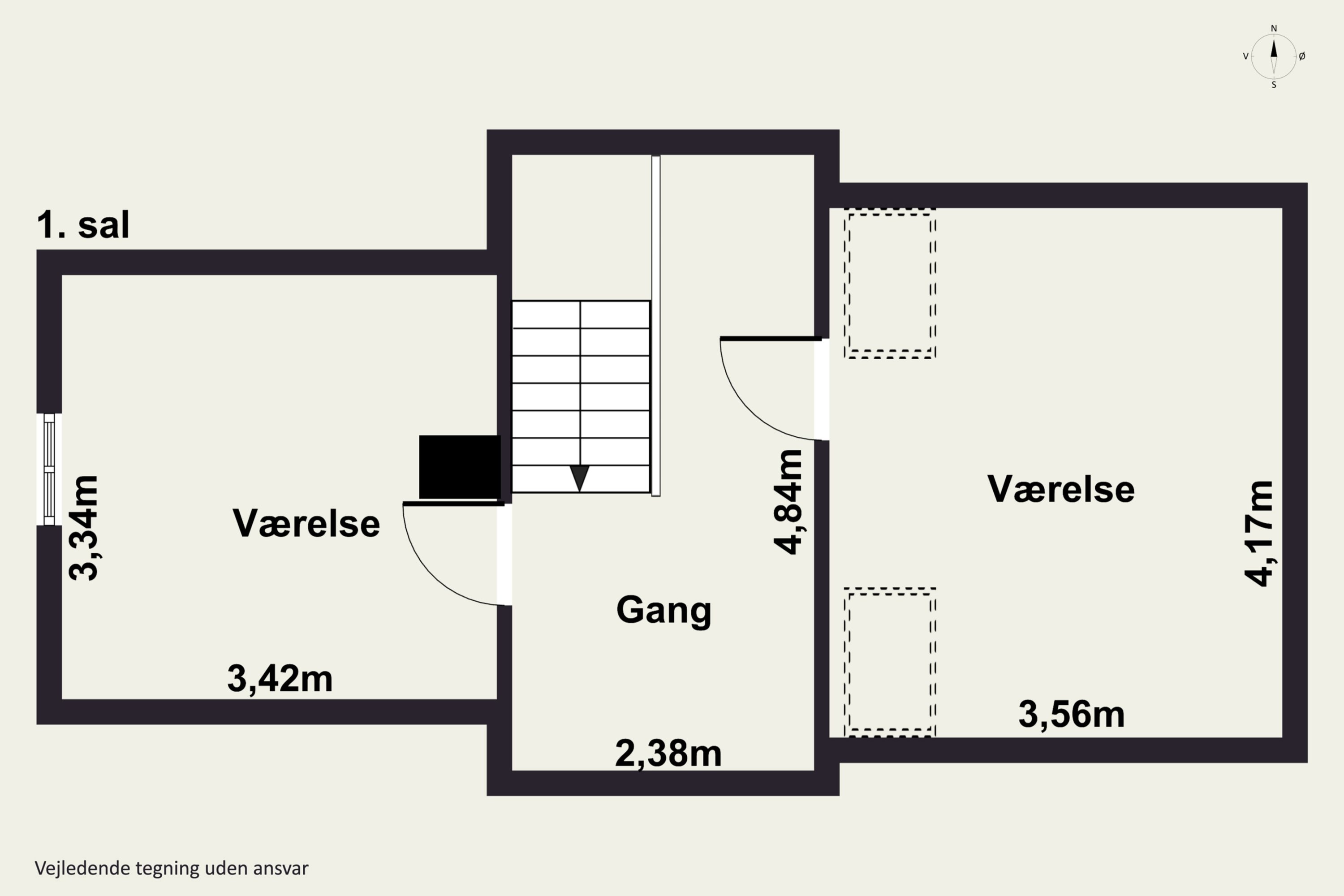 Plantegninger billede af Frederiksborgvej 50, 4000 Roskilde