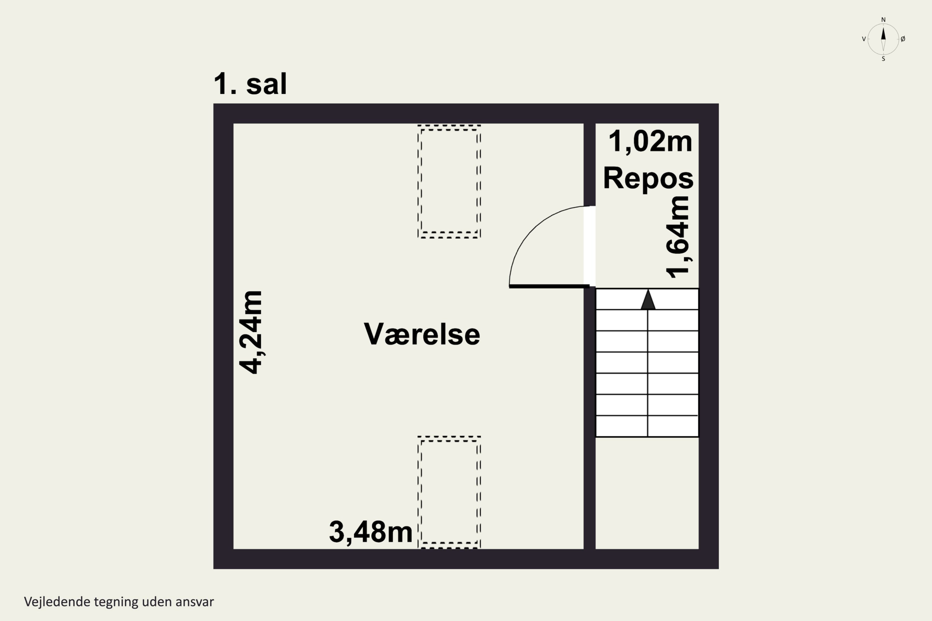 Plantegninger billede af Frederiksborgvej 50, 4000 Roskilde