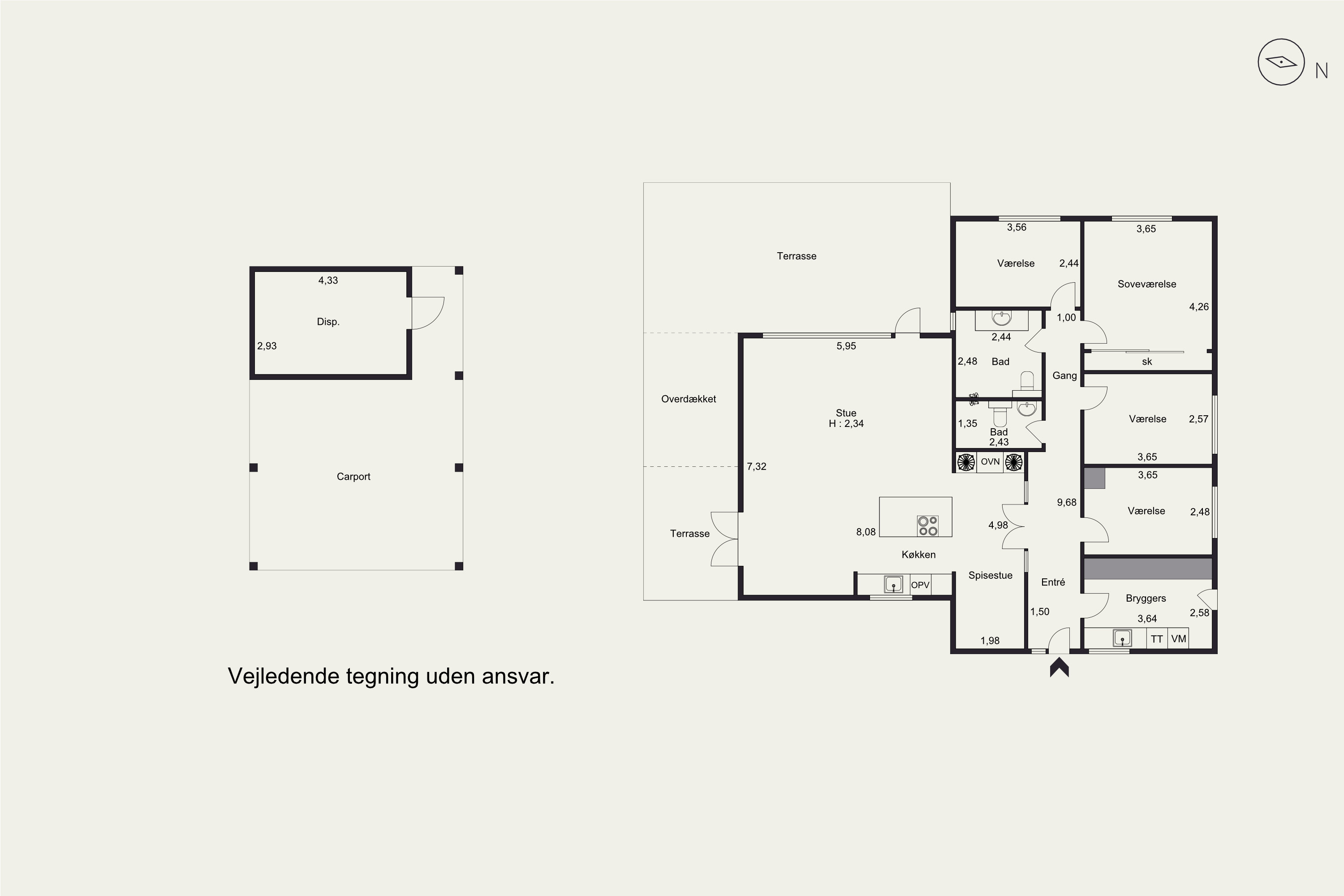 Plantegninger billede af Delfinvej 5, 3450 Allerød