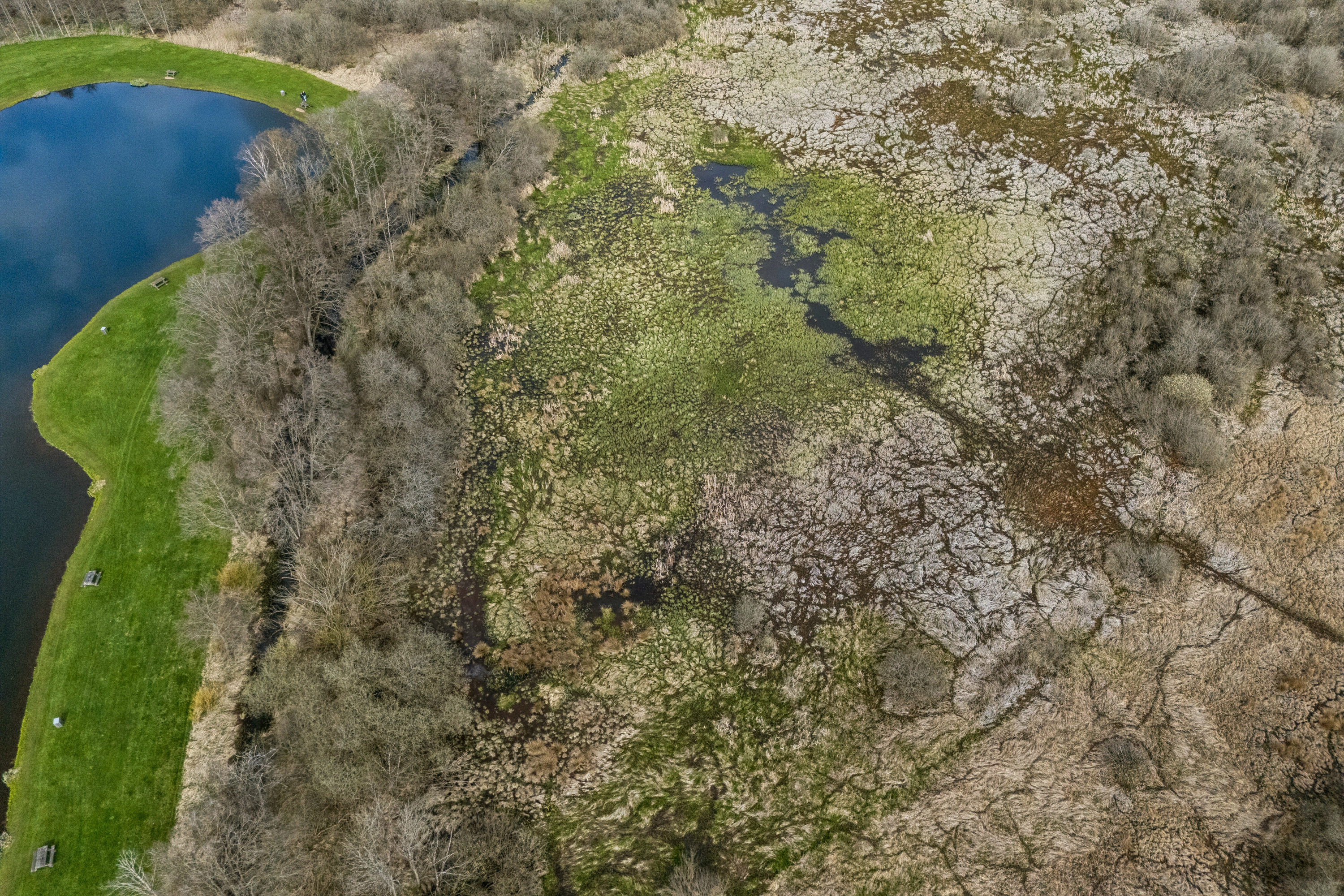 Fremhævet luftfoto billede i fuldskærmstilstand. Billede af Funderholmevej 25A, 8600 Silkeborg