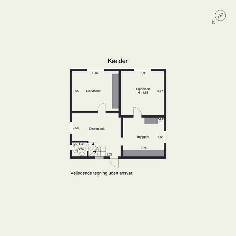 Plantegninger billede af Rådhusgade 35, 8300 Odder