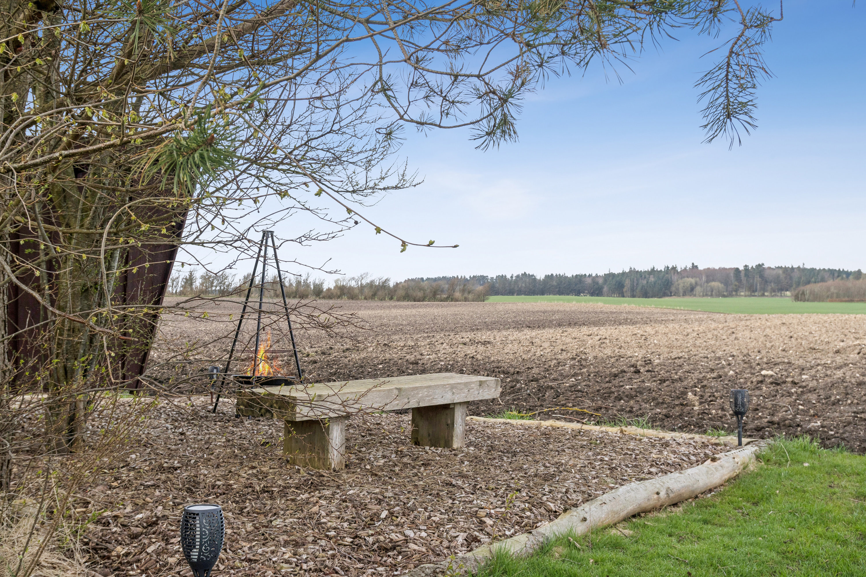 Fremhævet set fra haven billede i fuldskærmstilstand. Billede af Trapsandevej 21, Vang, 7700 Thisted