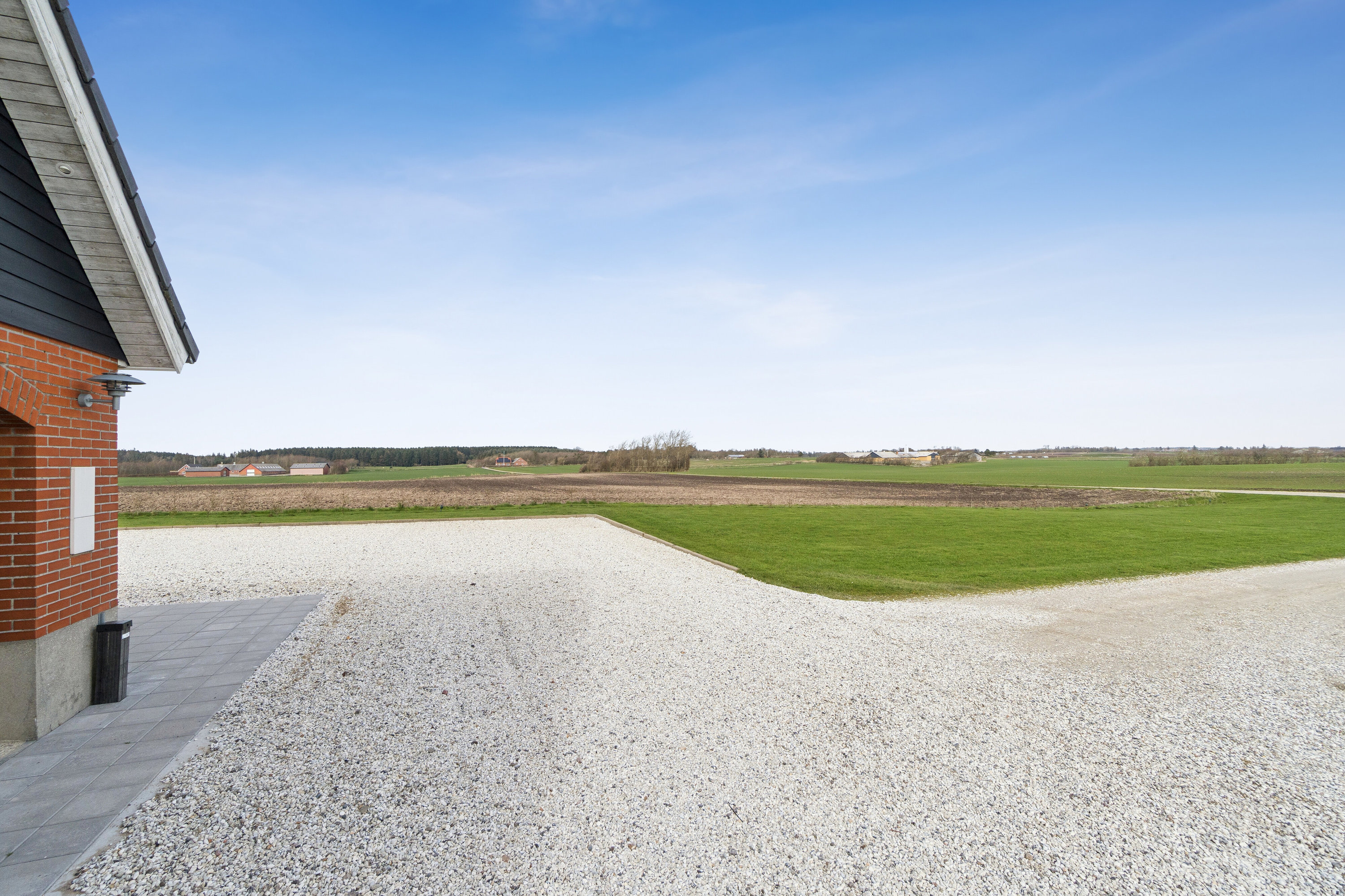 Fremhævet set fra haven billede i fuldskærmstilstand. Billede af Trapsandevej 21, Vang, 7700 Thisted