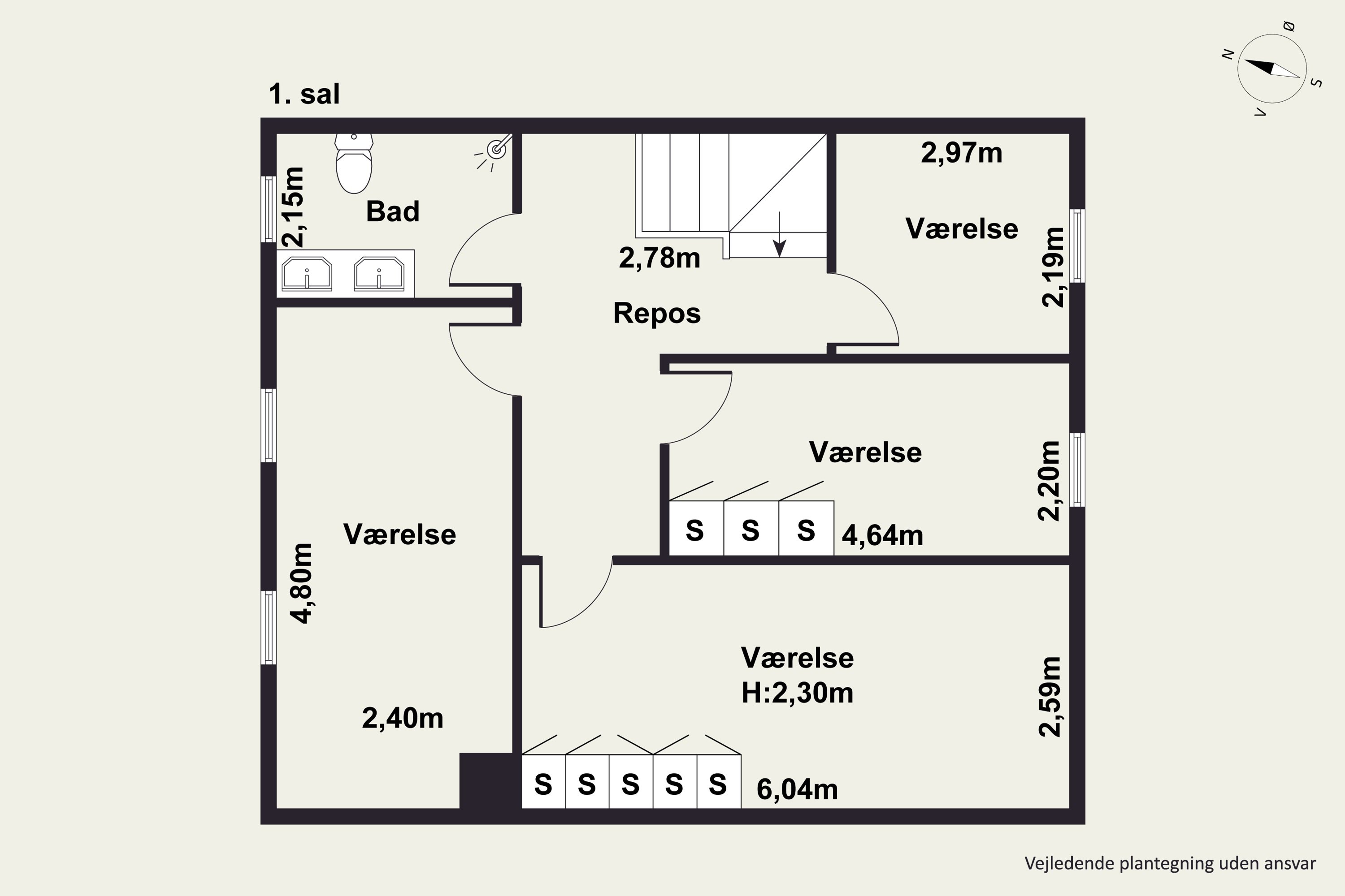 Plantegninger billede af Kornelparken 100, 9310 Vodskov