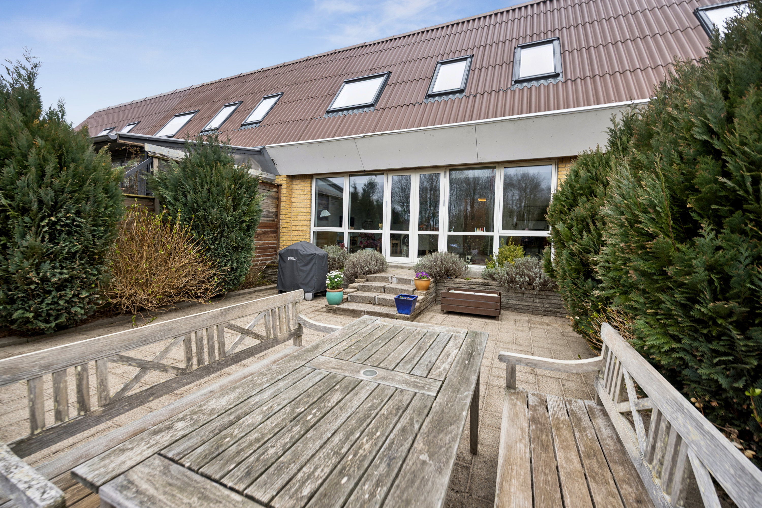 Fremhævet terrasse billede i fuldskærmstilstand. Billede af Kornelparken 100, 9310 Vodskov