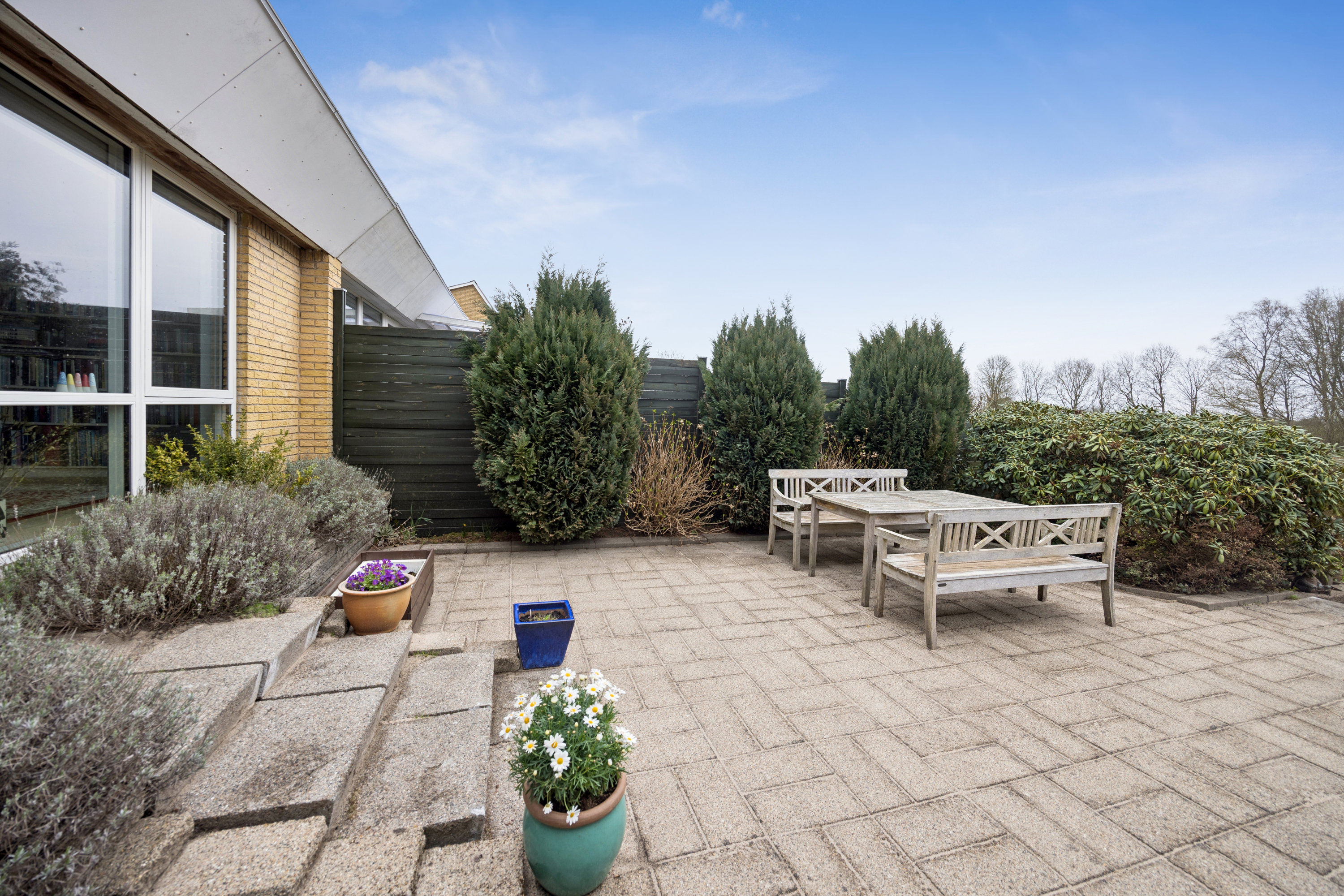 Fremhævet terrasse billede i fuldskærmstilstand. Billede af Kornelparken 100, 9310 Vodskov