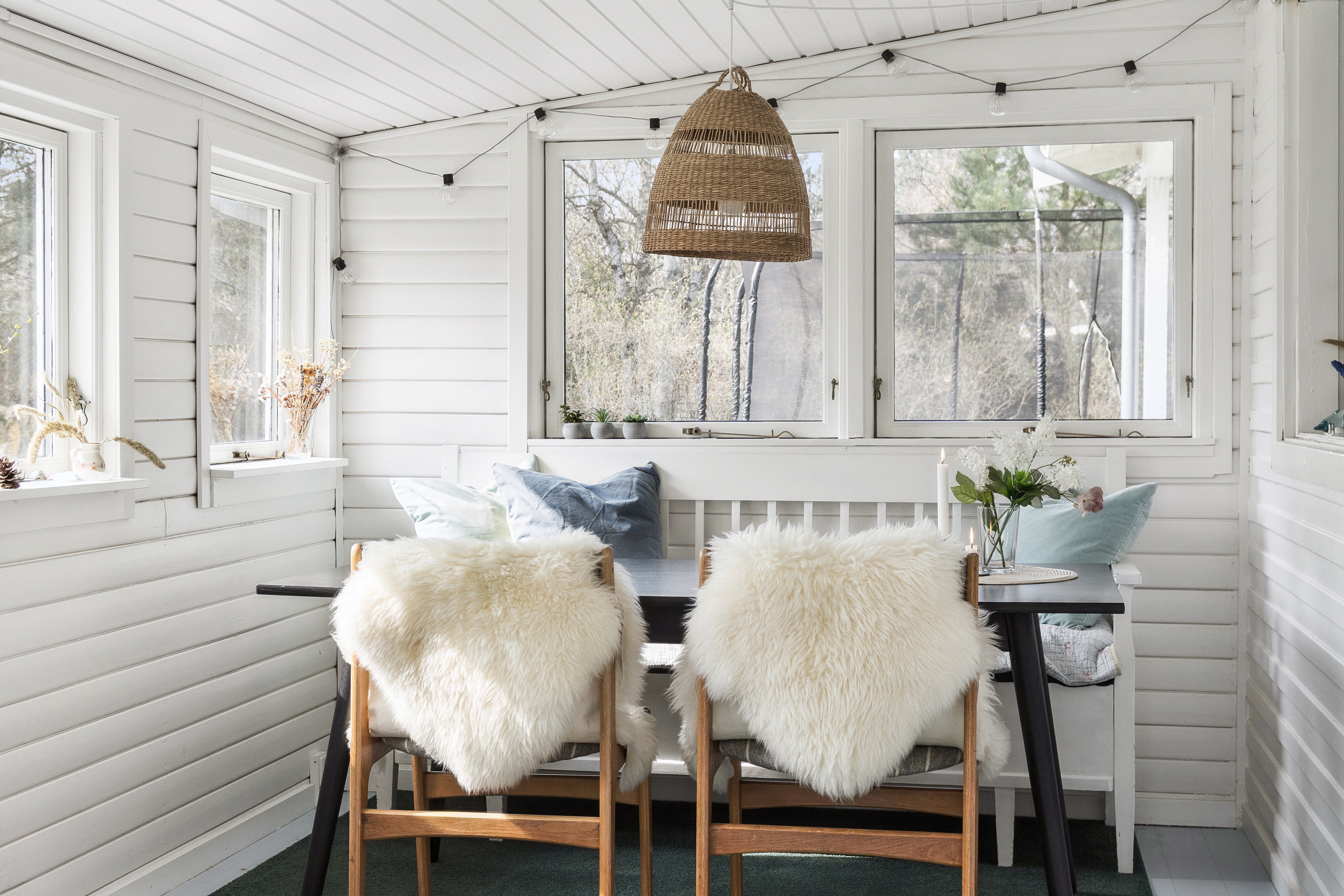 Fremhævet spisestue billede i fuldskærmstilstand. Billede af Herlufholmsvej 3, Højby Lyng, 4573 Højby