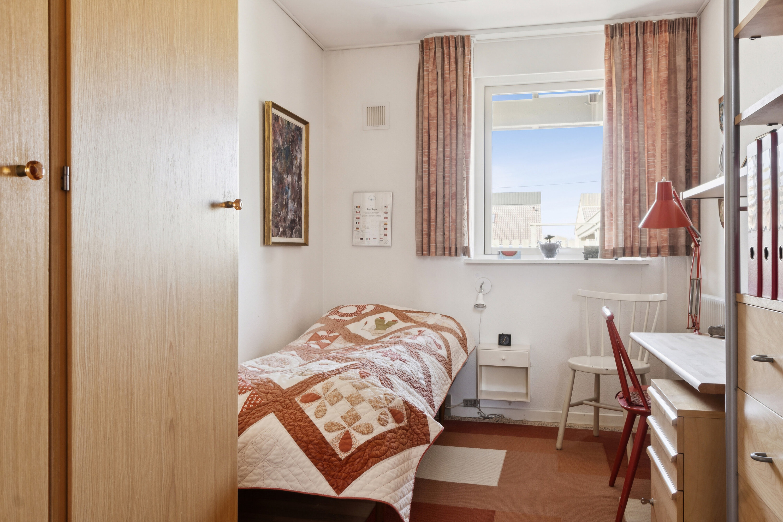 Fremhævet soveværelse billede i fuldskærmstilstand. Billede af Terrasserne 140, Himmelev, 4000 Roskilde