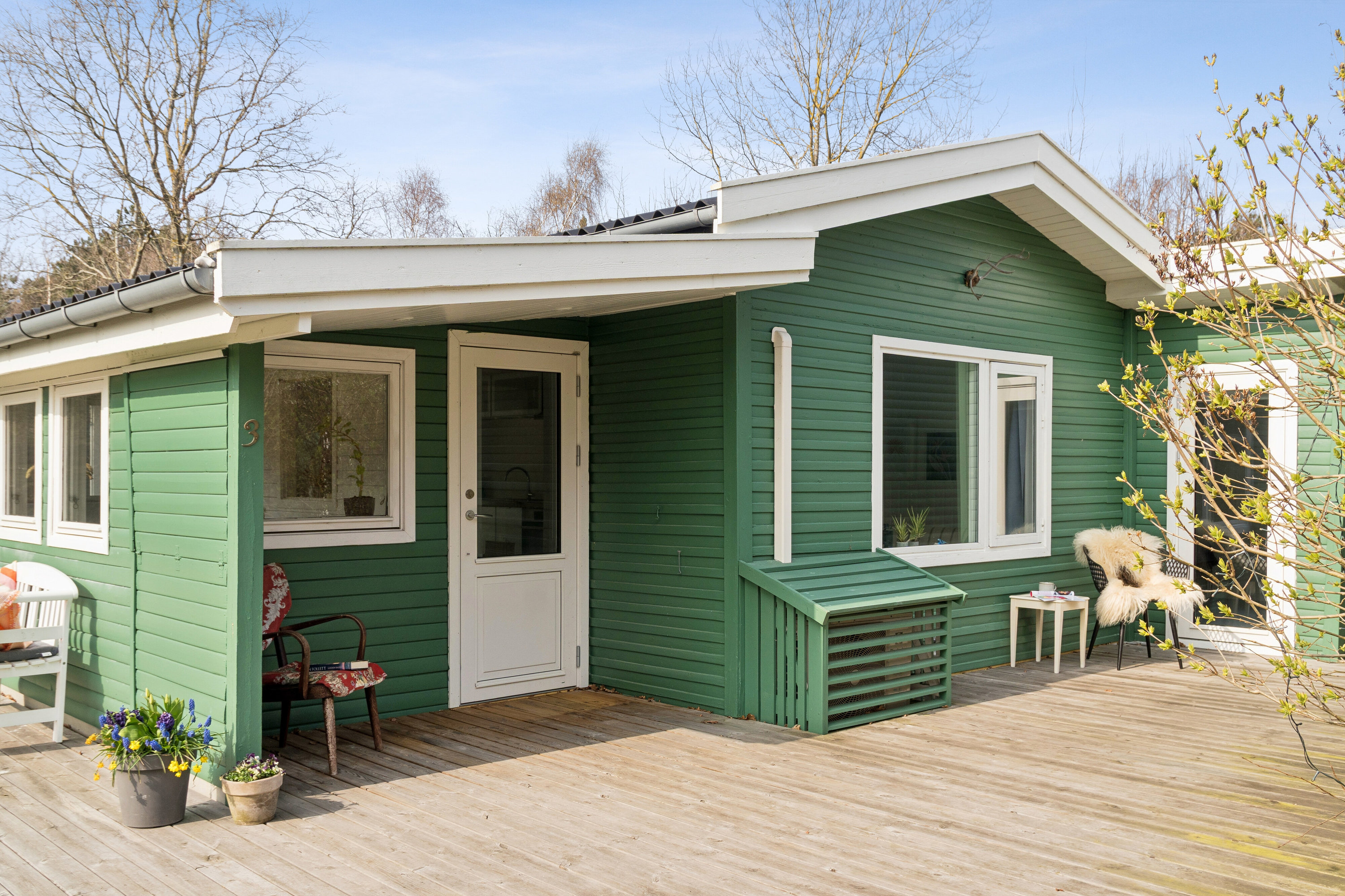 Fremhævet terrasse billede i fuldskærmstilstand. Billede af Herlufholmsvej 3, Højby Lyng, 4573 Højby