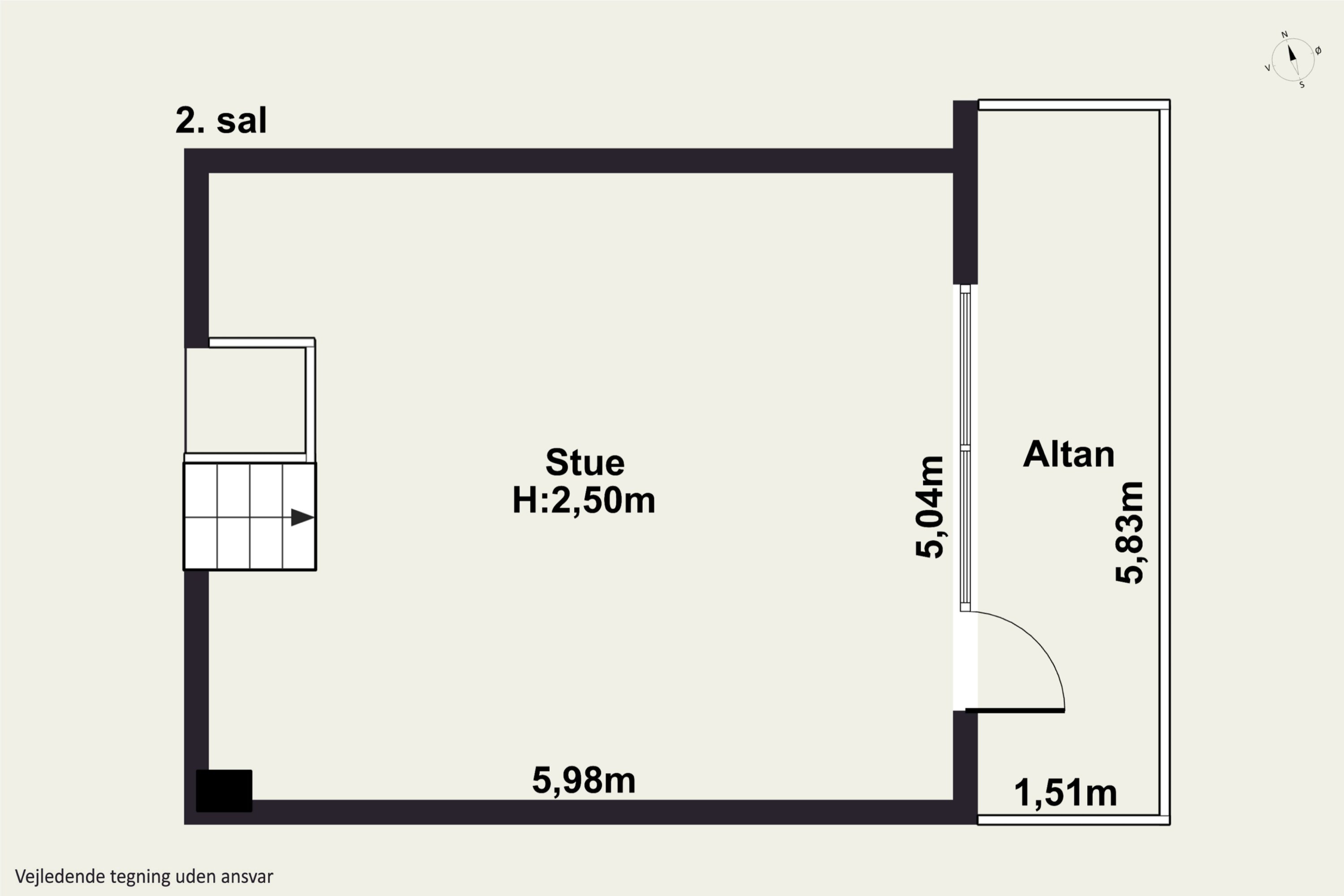 Plantegninger billede af Terrasserne 140, Himmelev, 4000 Roskilde