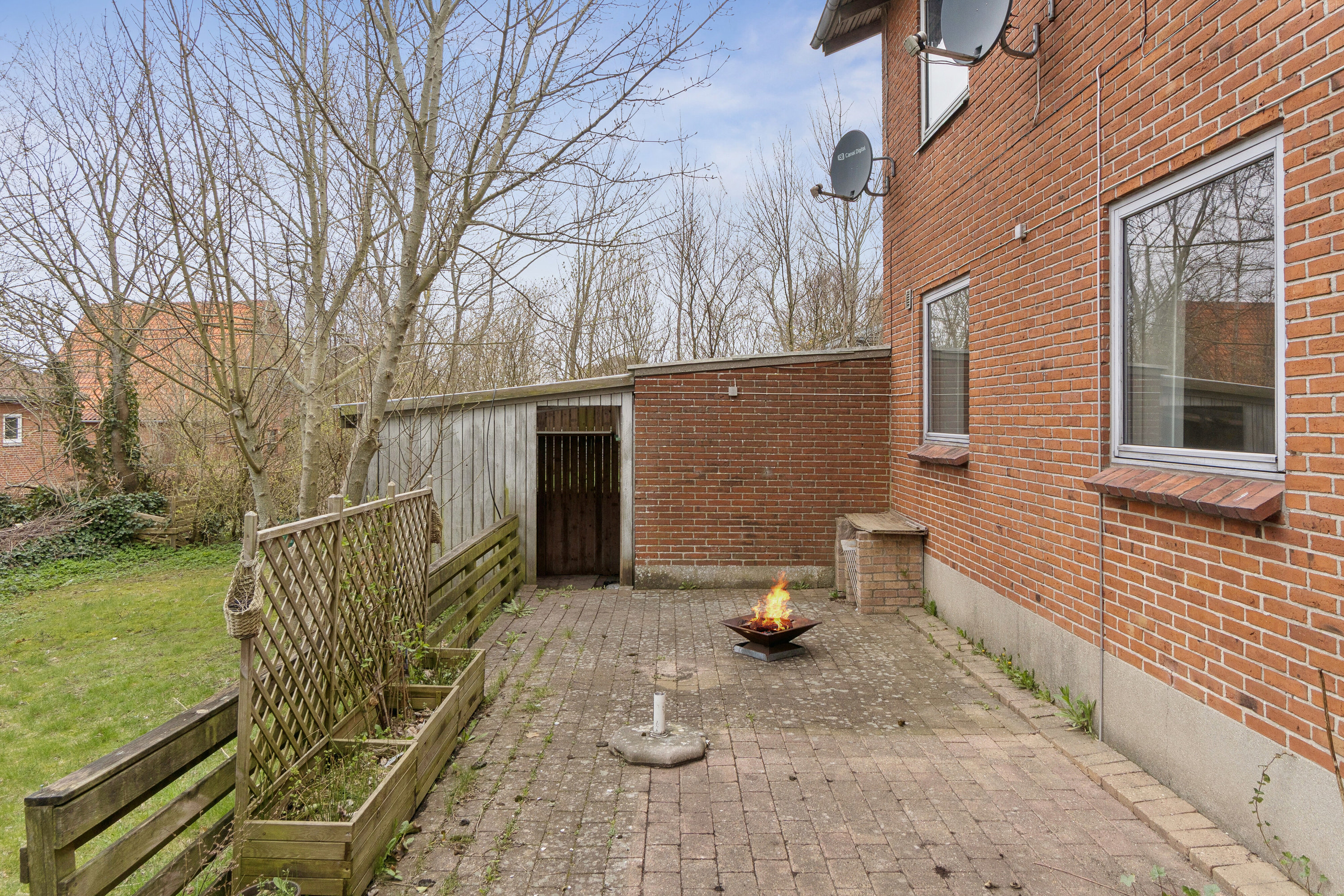 Fremhævet terrasse billede i fuldskærmstilstand. Billede af Thylandsvej 28, st.., 7700 Thisted