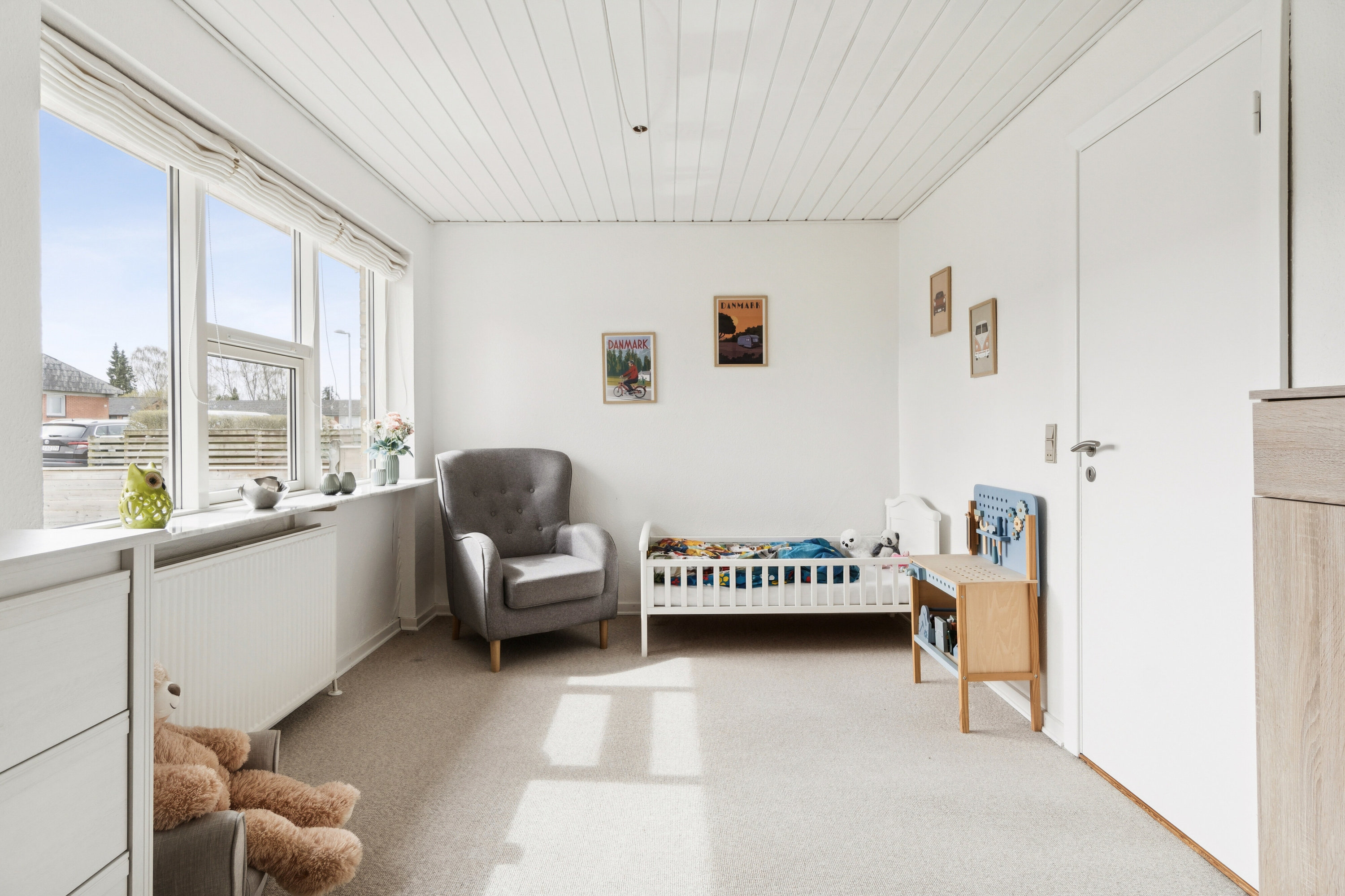 Fremhævet soveværelse billede i fuldskærmstilstand. Billede af Finlandsgade 71, 7430 Ikast