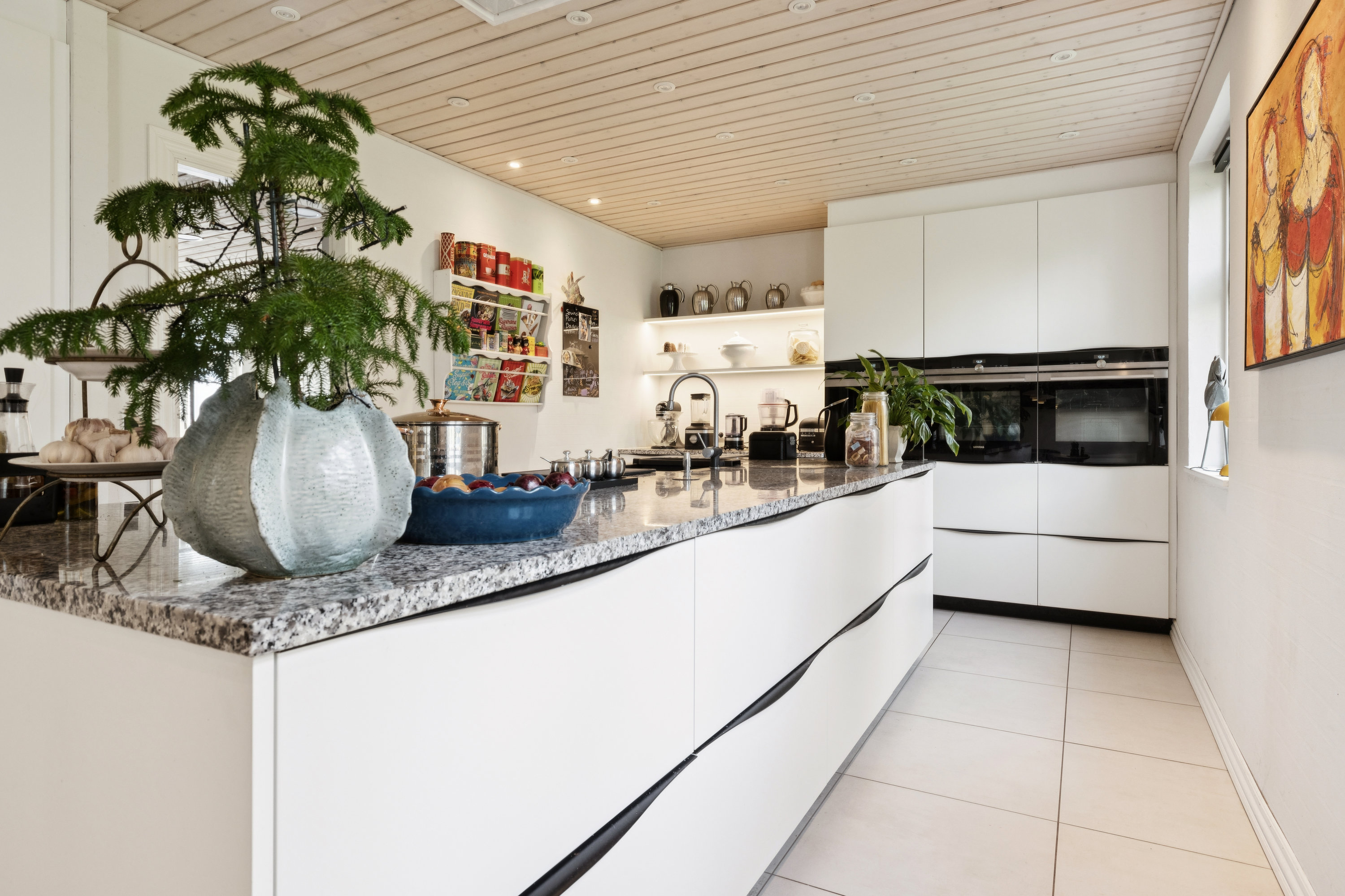 Fremhævet køkken billede i fuldskærmstilstand. Billede af Fiskbækvej 6, 8831 Løgstrup