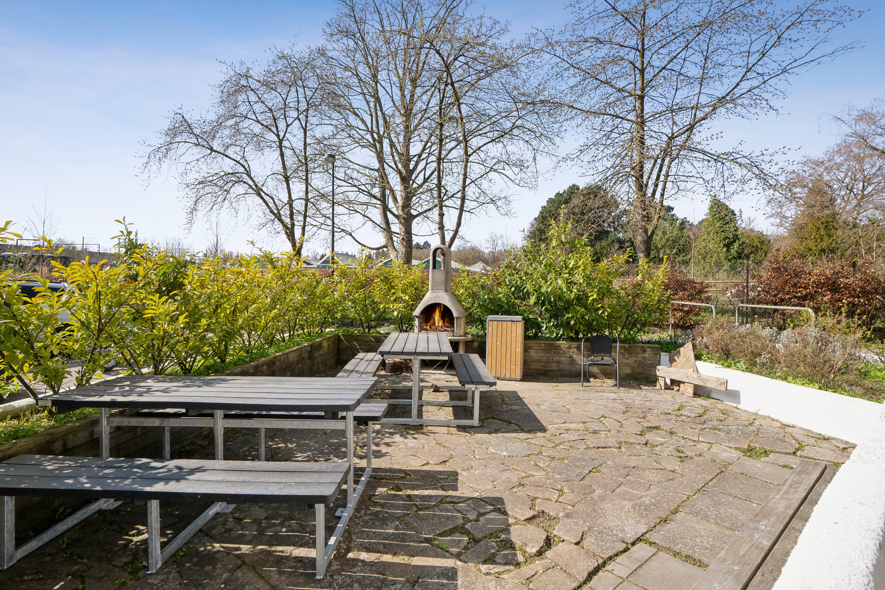 Fremhævet terrasse billede i fuldskærmstilstand. Billede af Johan Kellers Vej 42, 1. th., 2450 København SV