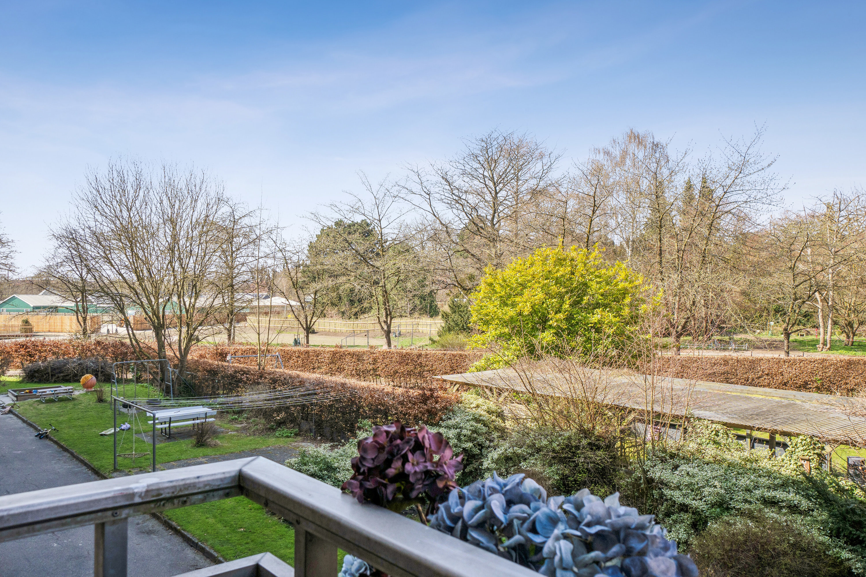 Fremhævet altan billede i fuldskærmstilstand. Billede af Johan Kellers Vej 42, 1. th., 2450 København SV