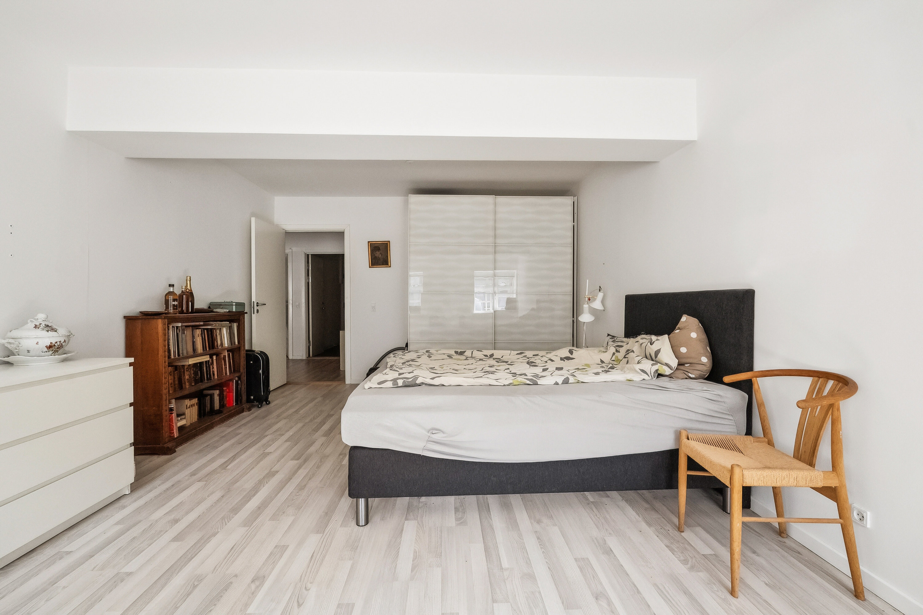 Fremhævet soveværelse billede i fuldskærmstilstand. Billede af Svend Gønges Torv 6, st.. th., 4720 Præstø