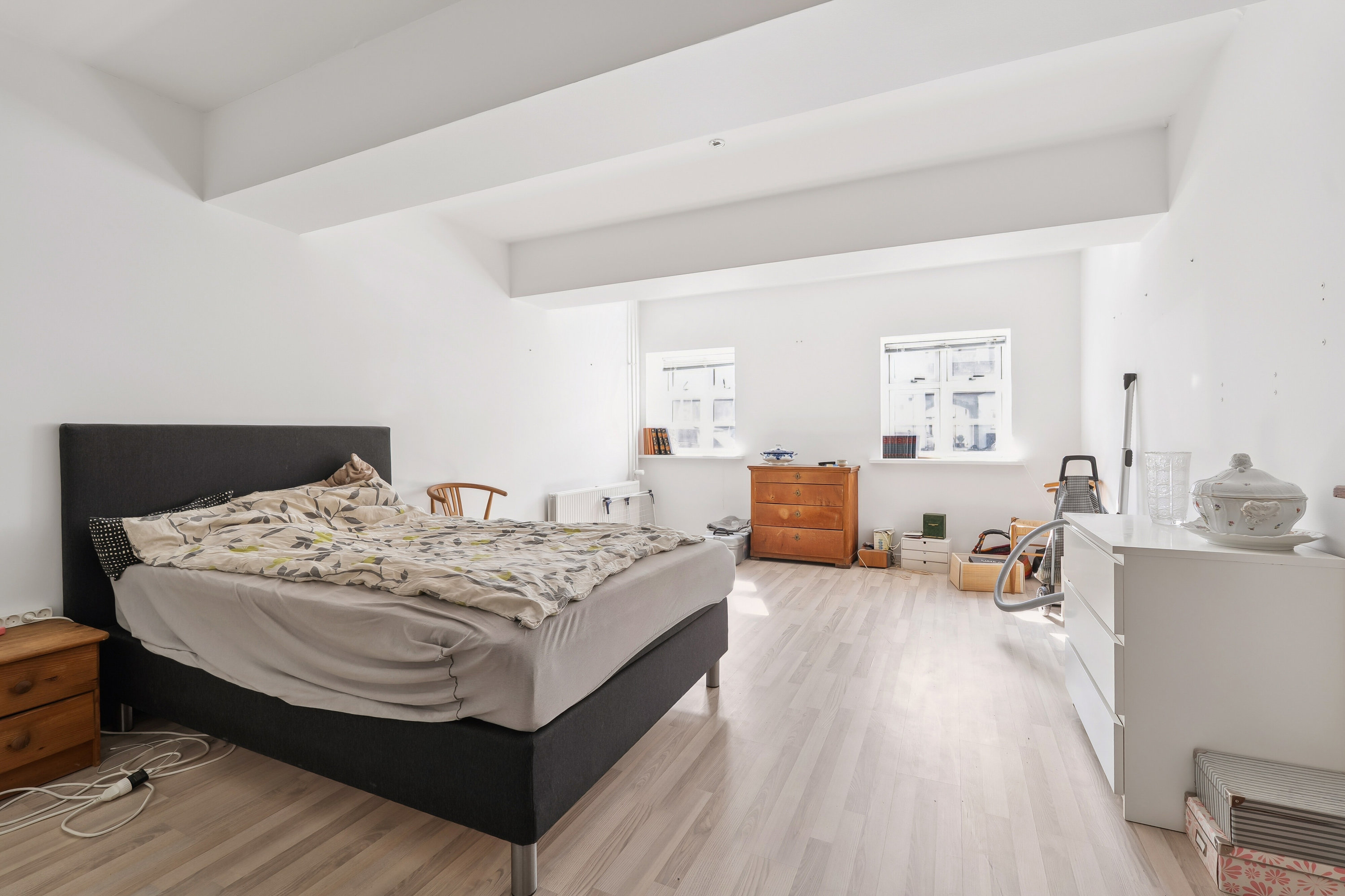 Fremhævet soveværelse billede i fuldskærmstilstand. Billede af Svend Gønges Torv 6, st.. th., 4720 Præstø