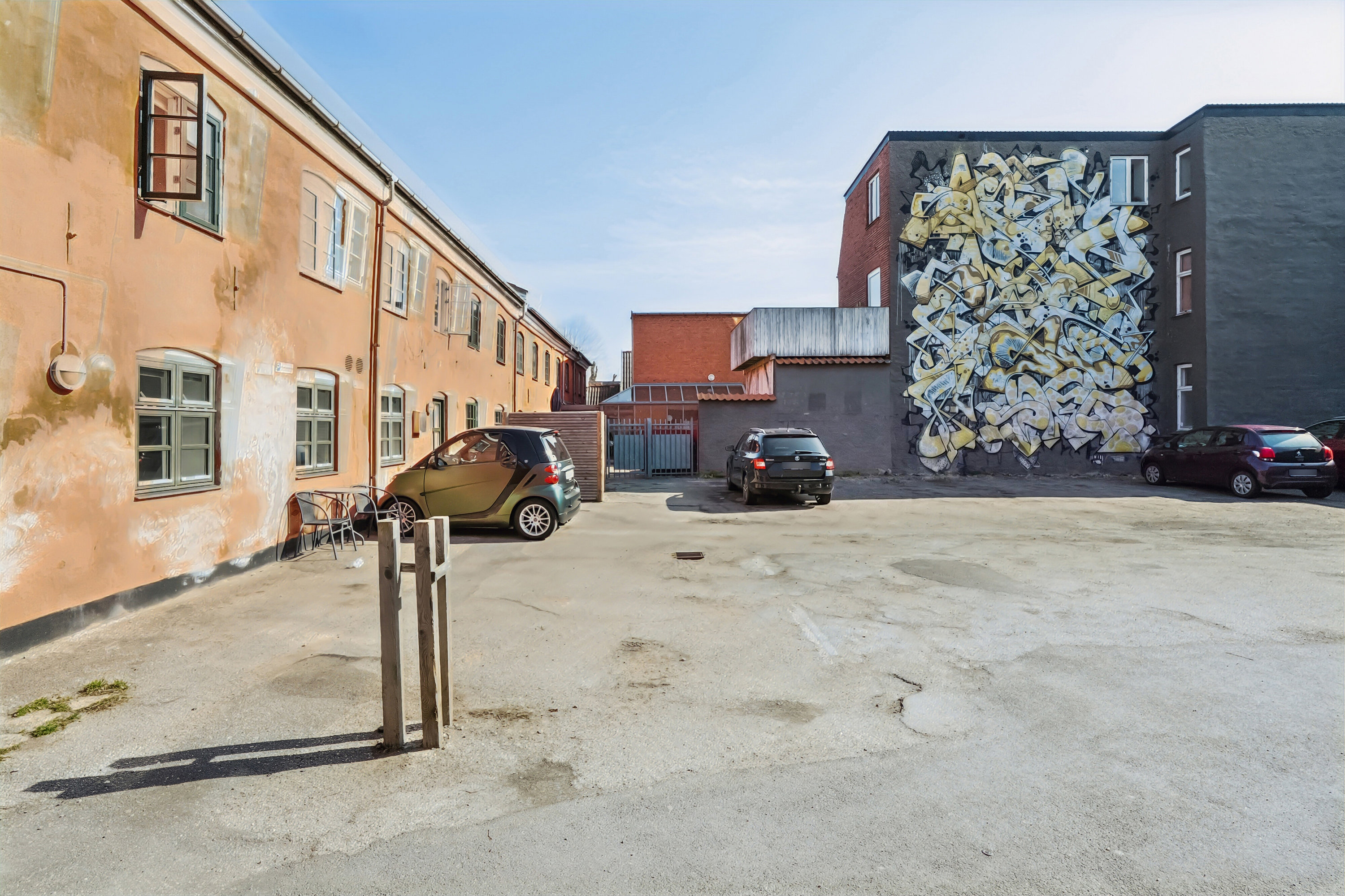 Fremhævet parkeringsplads billede i fuldskærmstilstand. Billede af Svend Gønges Torv 6, st.. th., 4720 Præstø