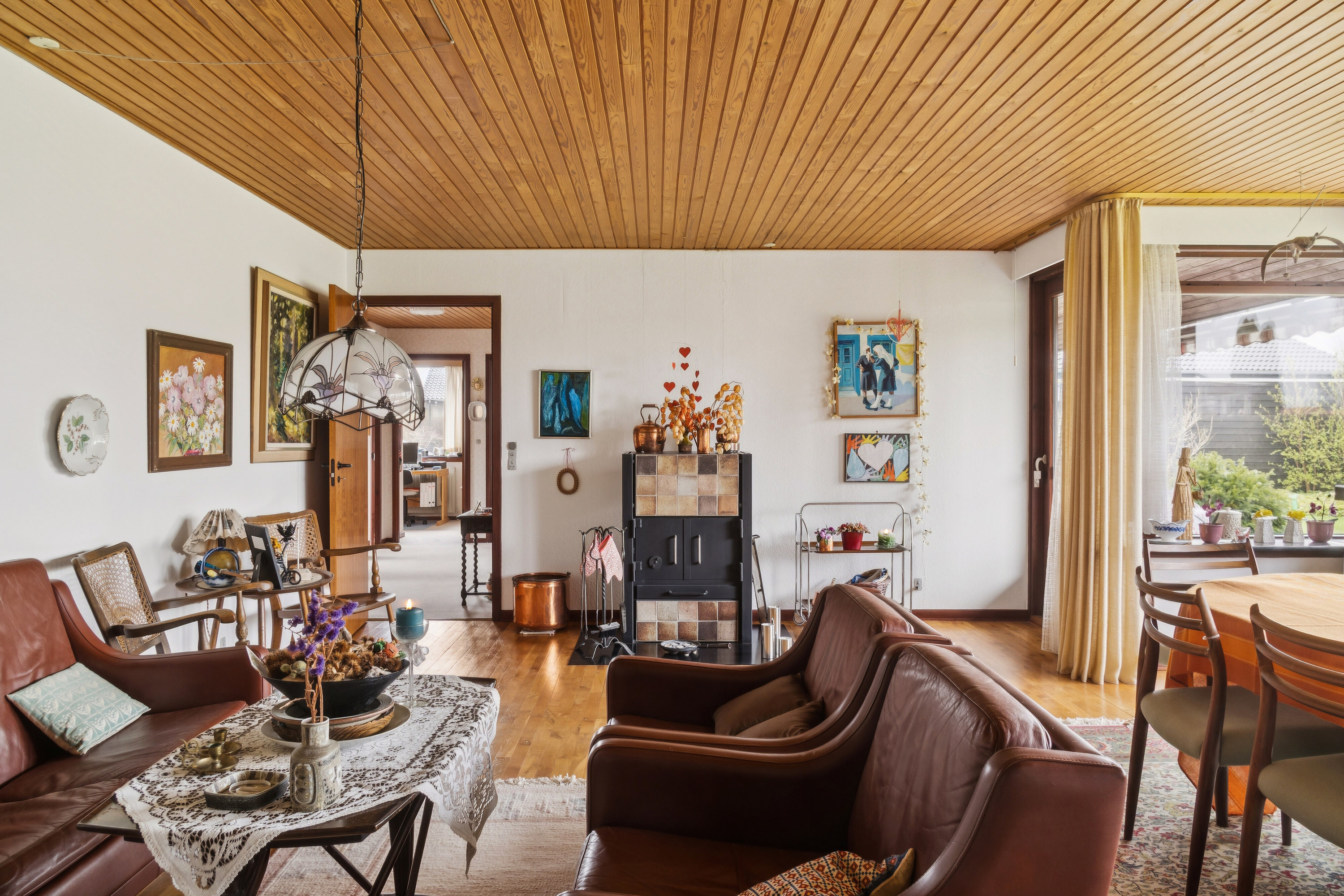 Fremhævet stue billede i fuldskærmstilstand. Billede af Agervej 39, 8320 Mårslet