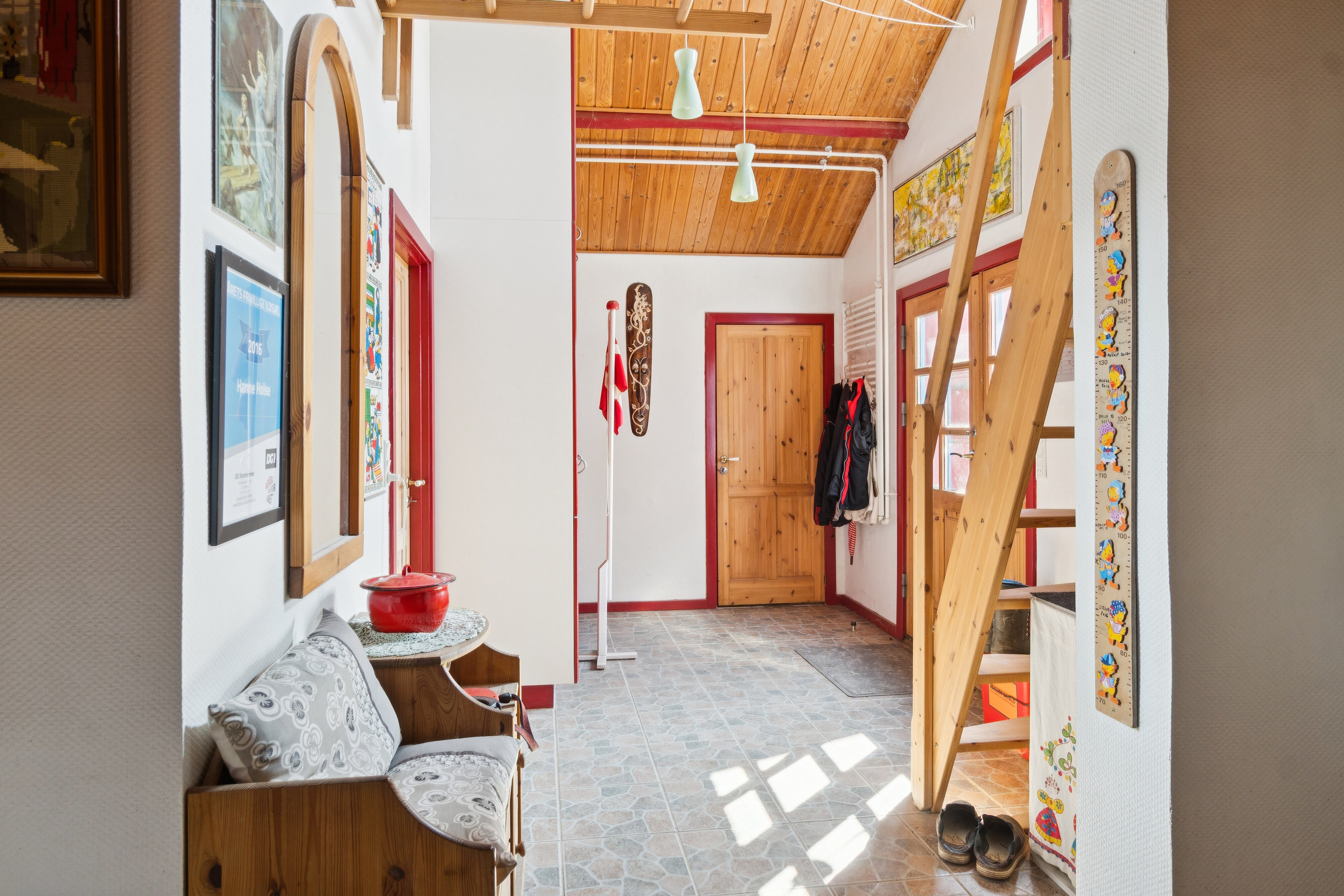 Fremhævet gang billede i fuldskærmstilstand. Billede af Rendebakken 11, Gelsted, 4160 Herlufmagle