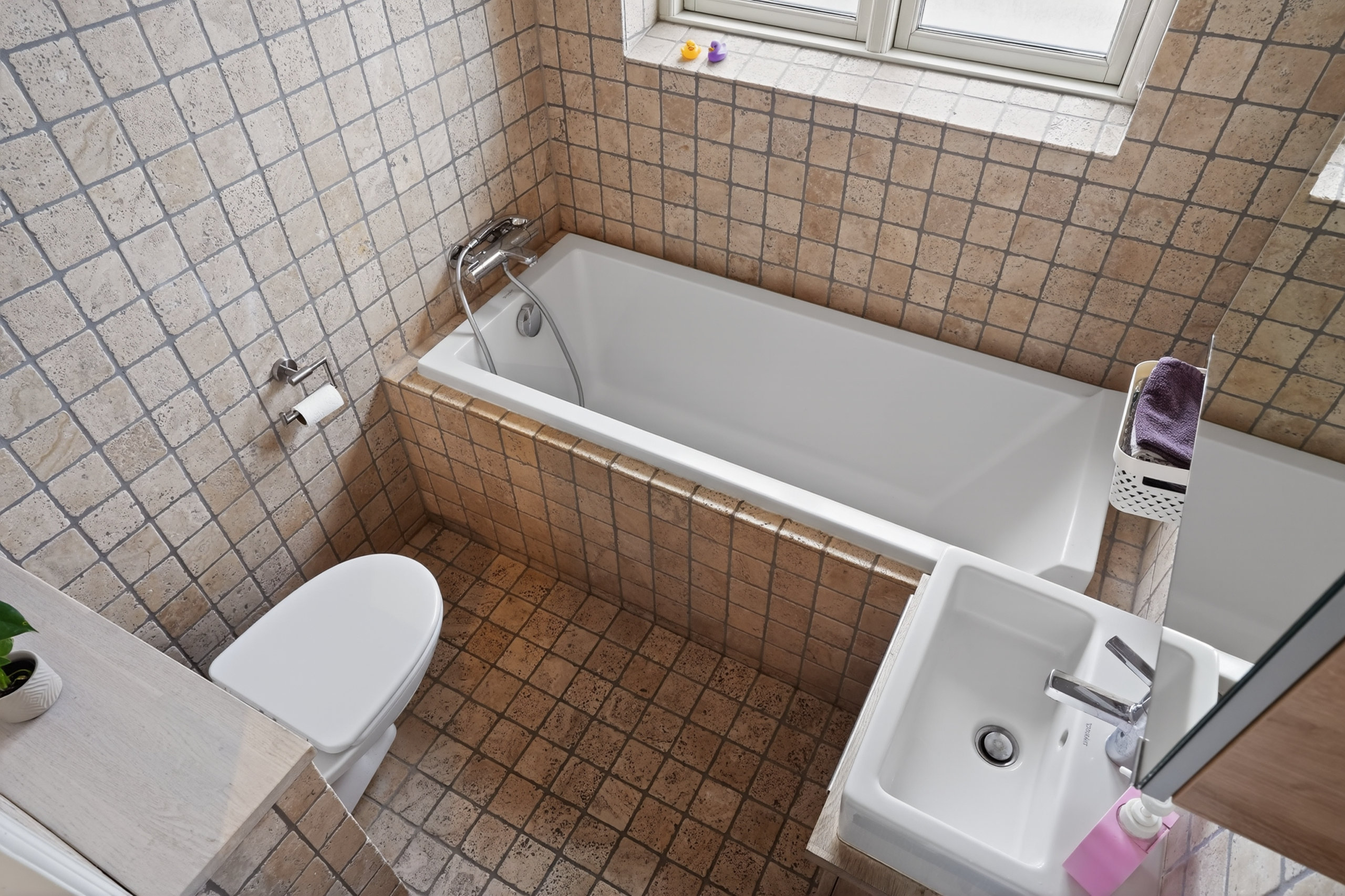 Fremhævet badeværelse billede i fuldskærmstilstand. Billede af Skovvej 16, 4622 Havdrup