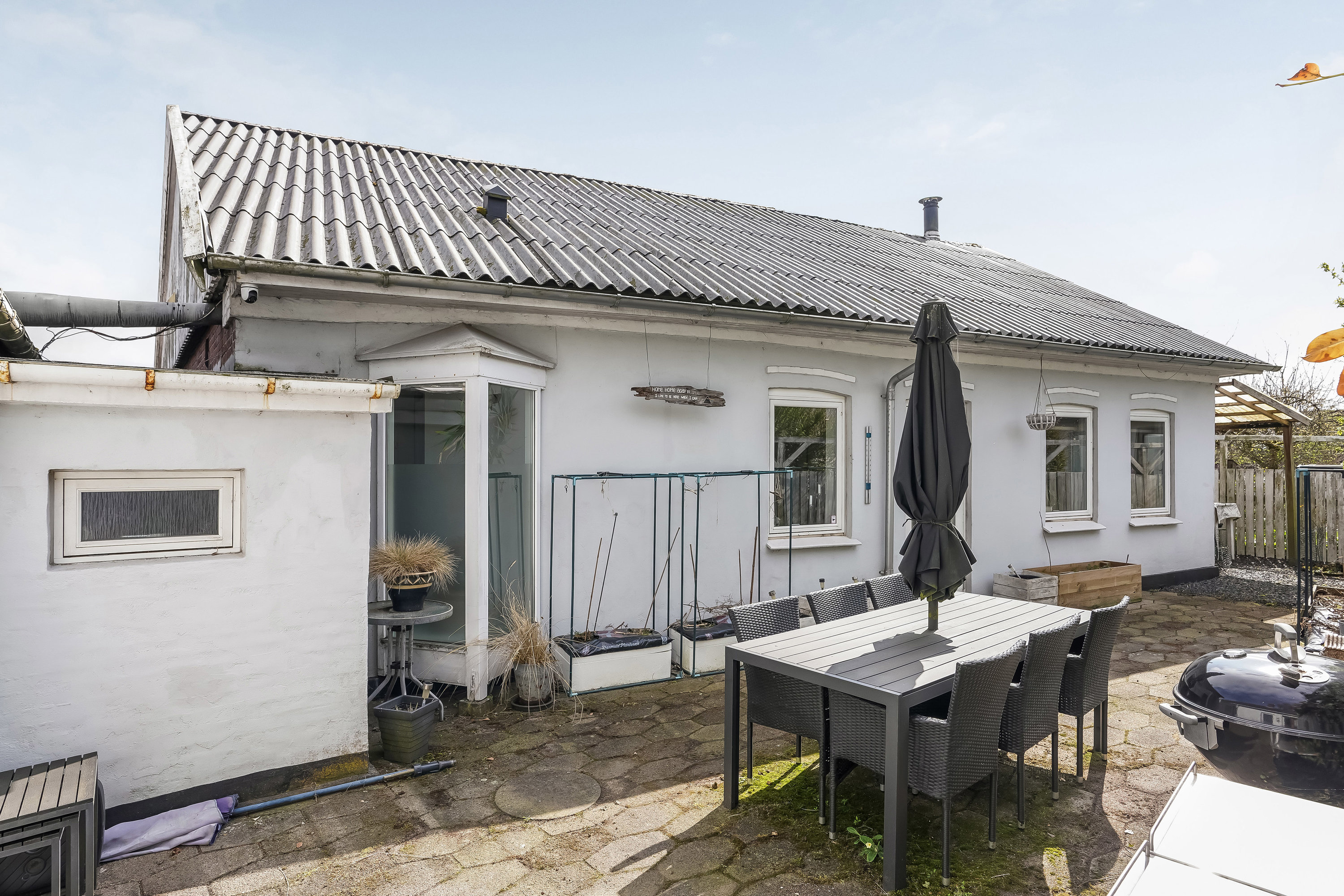 Fremhævet terrasse billede i fuldskærmstilstand. Billede af Hesselballevej 30, 7171 Uldum