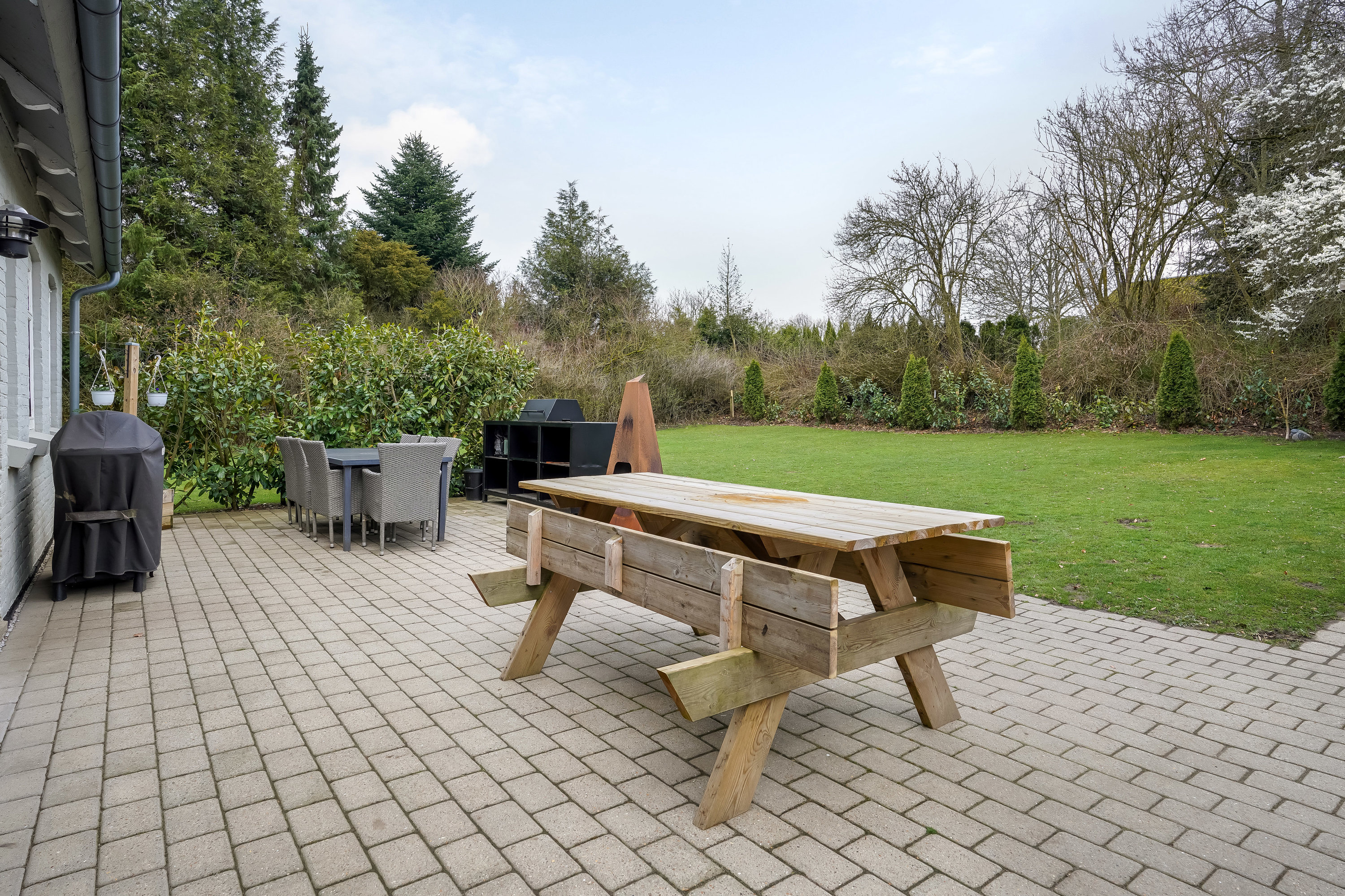 Fremhævet terrasse billede i fuldskærmstilstand. Billede af Burgårdevej 26, Vinding, 8654 Bryrup