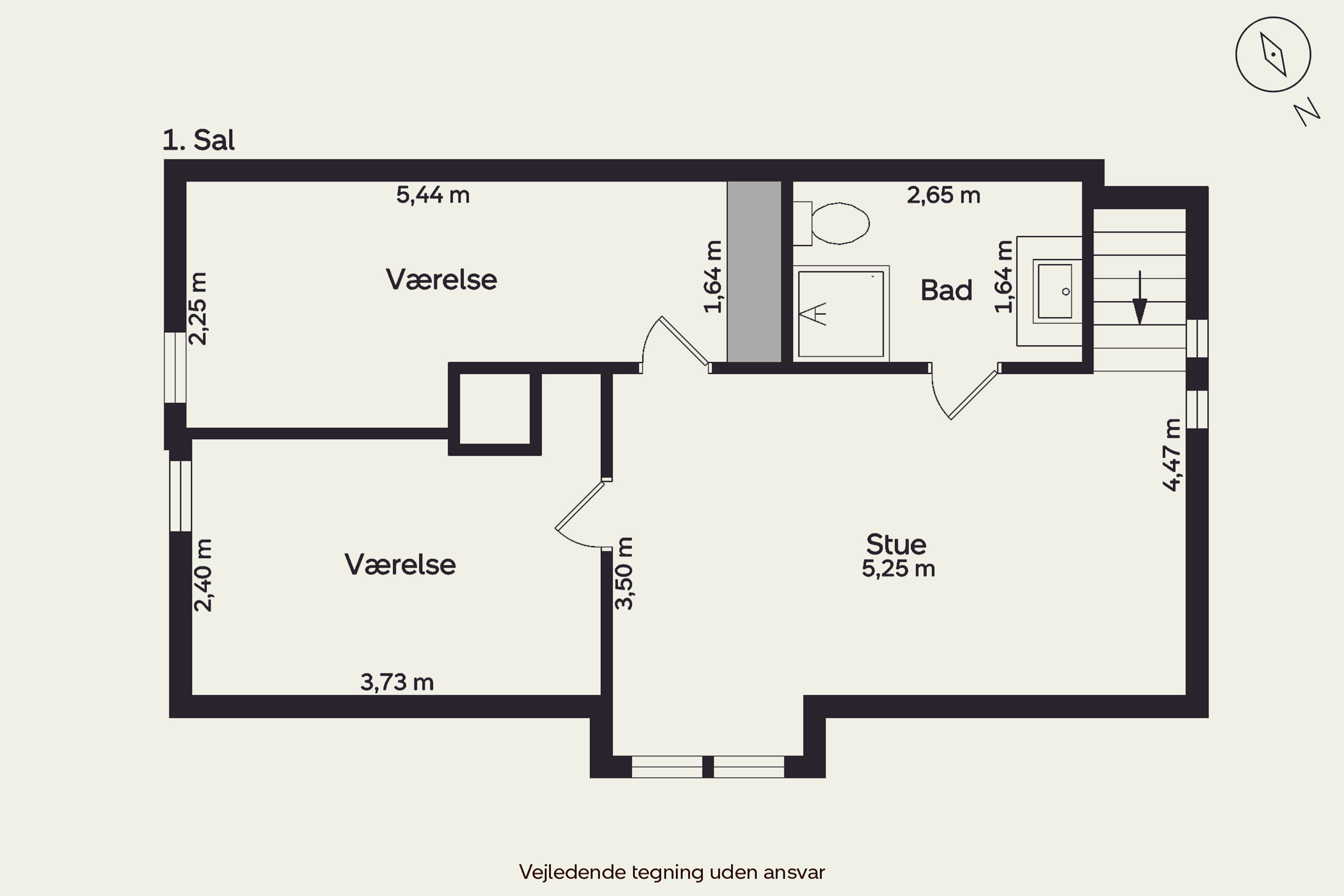 Plantegninger billede af Burgårdevej 26, Vinding, 8654 Bryrup