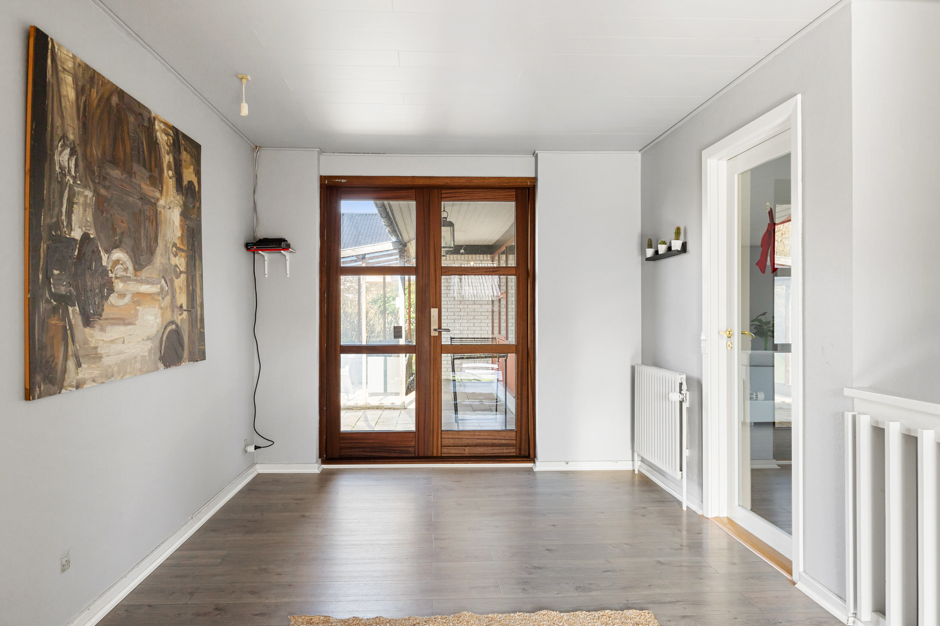 Fremhævet gang billede i fuldskærmstilstand. Billede af Snehvidevej 4, 9700 Brønderslev