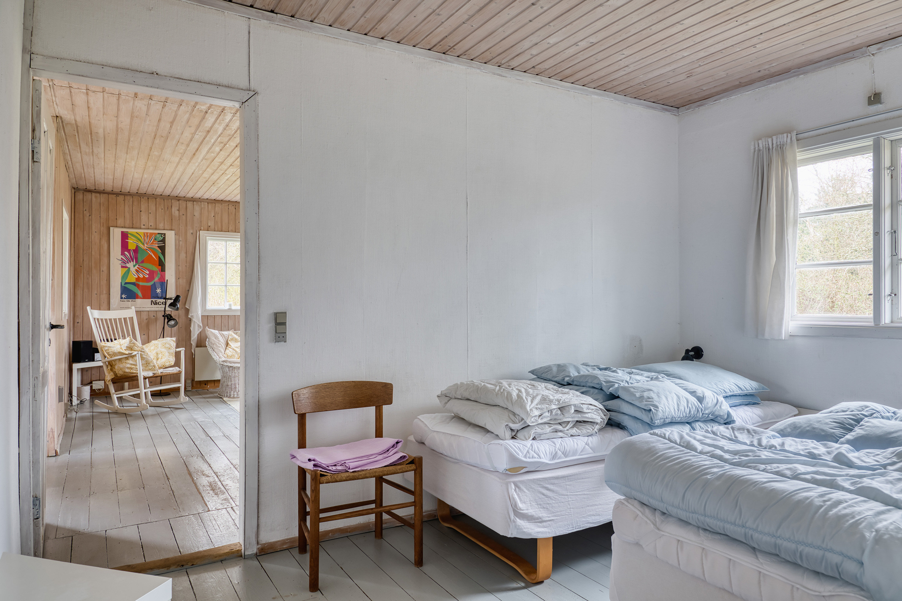 Fremhævet soveværelse billede i fuldskærmstilstand. Billede af Pedersdalvænget 24, 4873 Væggerløse