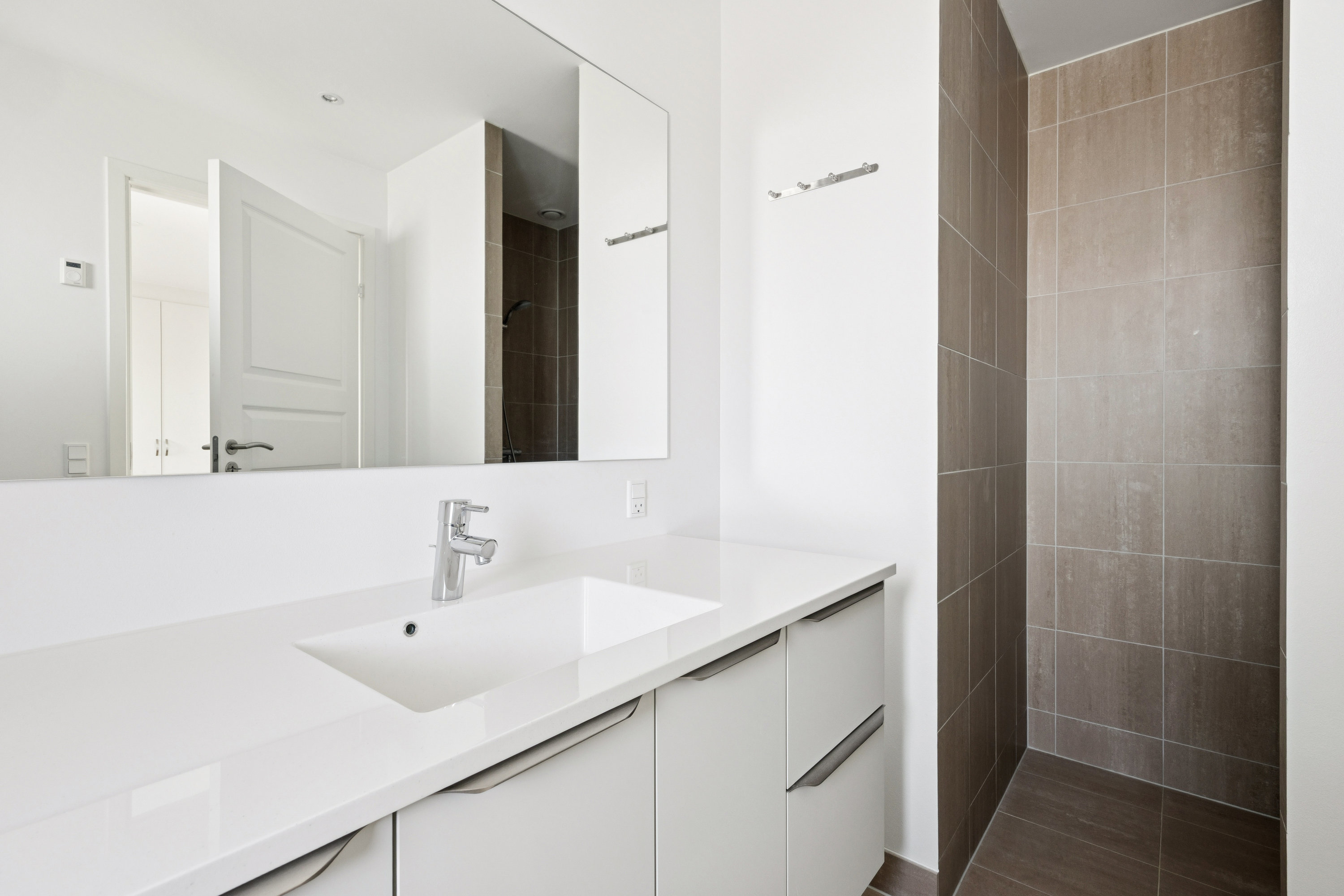 Fremhævet badeværelse billede i fuldskærmstilstand. Billede af Skovbo Alle 63, 2670 Greve