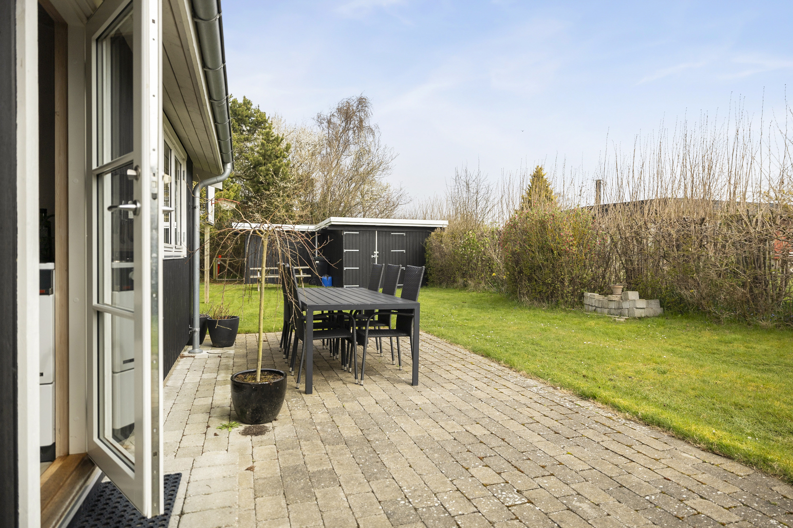 Fremhævet terrasse billede i fuldskærmstilstand. Billede af Diget 6, Kelstrup, 4200 Slagelse