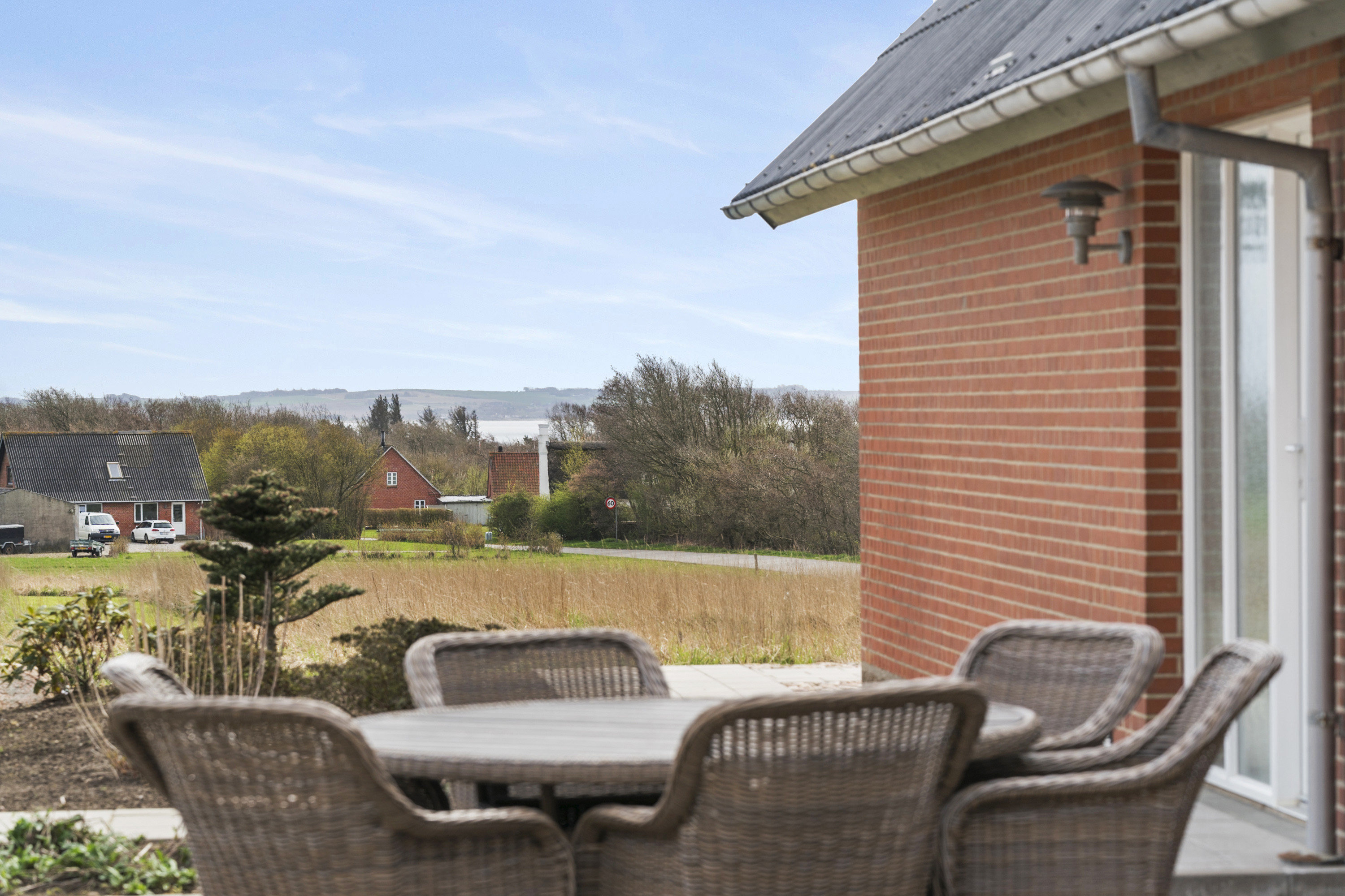 Fremhævet havudsigt billede i fuldskærmstilstand. Billede af Ejsingholmvej 14, Ejsingholm, 7830 Vinderup