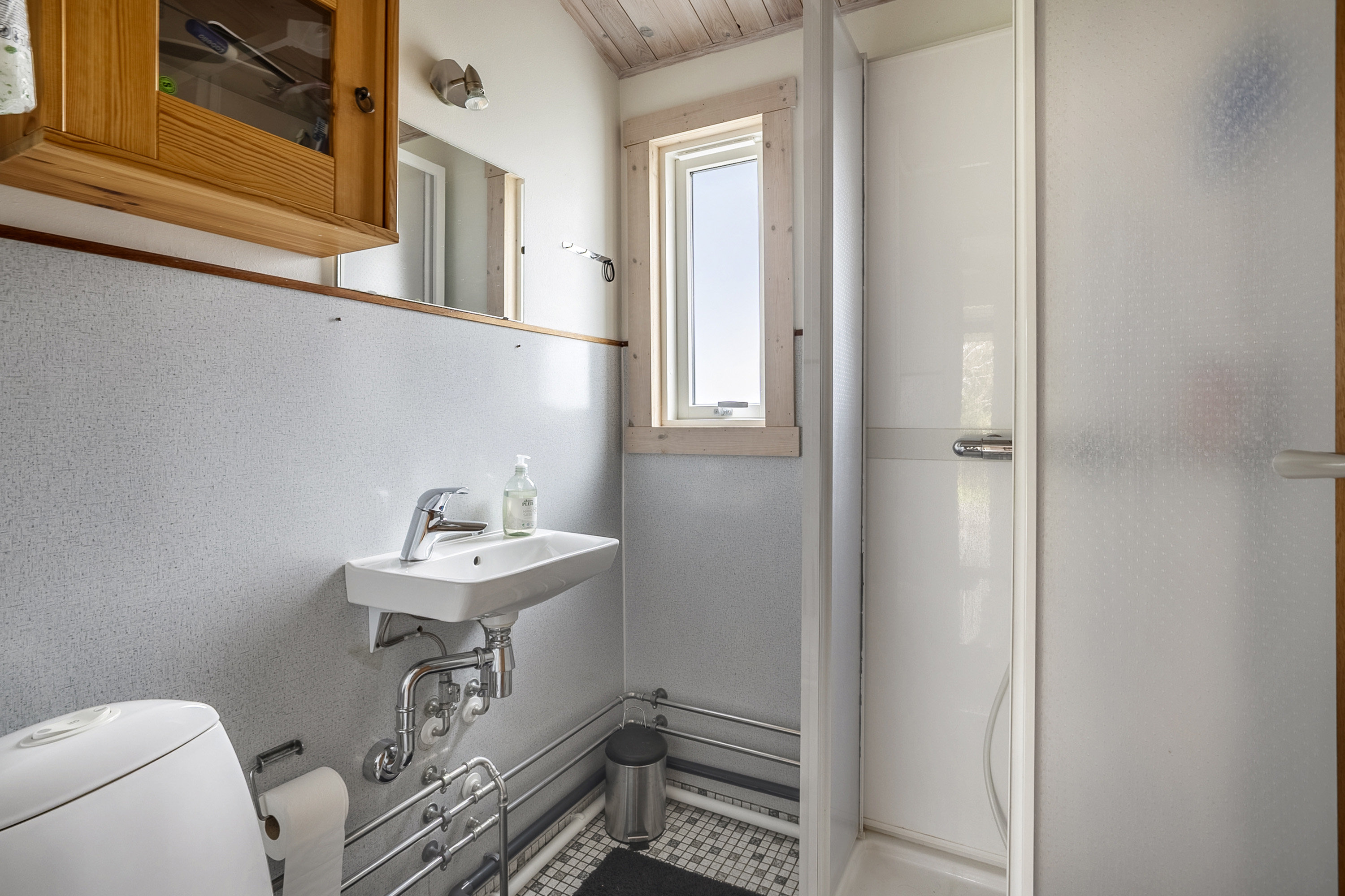 Fremhævet badeværelse billede i fuldskærmstilstand. Billede af Diget 6, Kelstrup, 4200 Slagelse