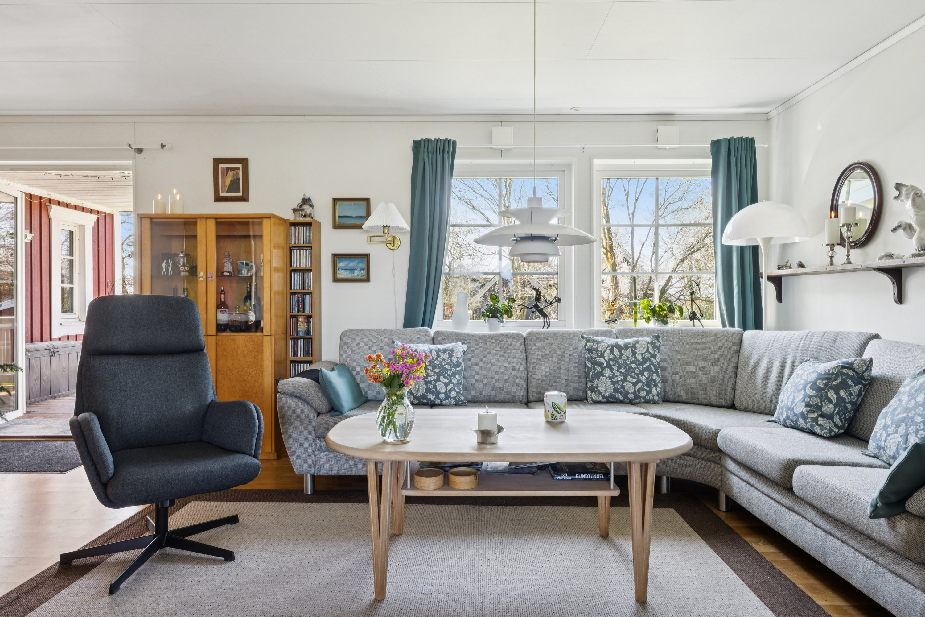 Fremhævet stue billede i fuldskærmstilstand. Billede af Maglebyvej 23, Magleby, 4672 Klippinge