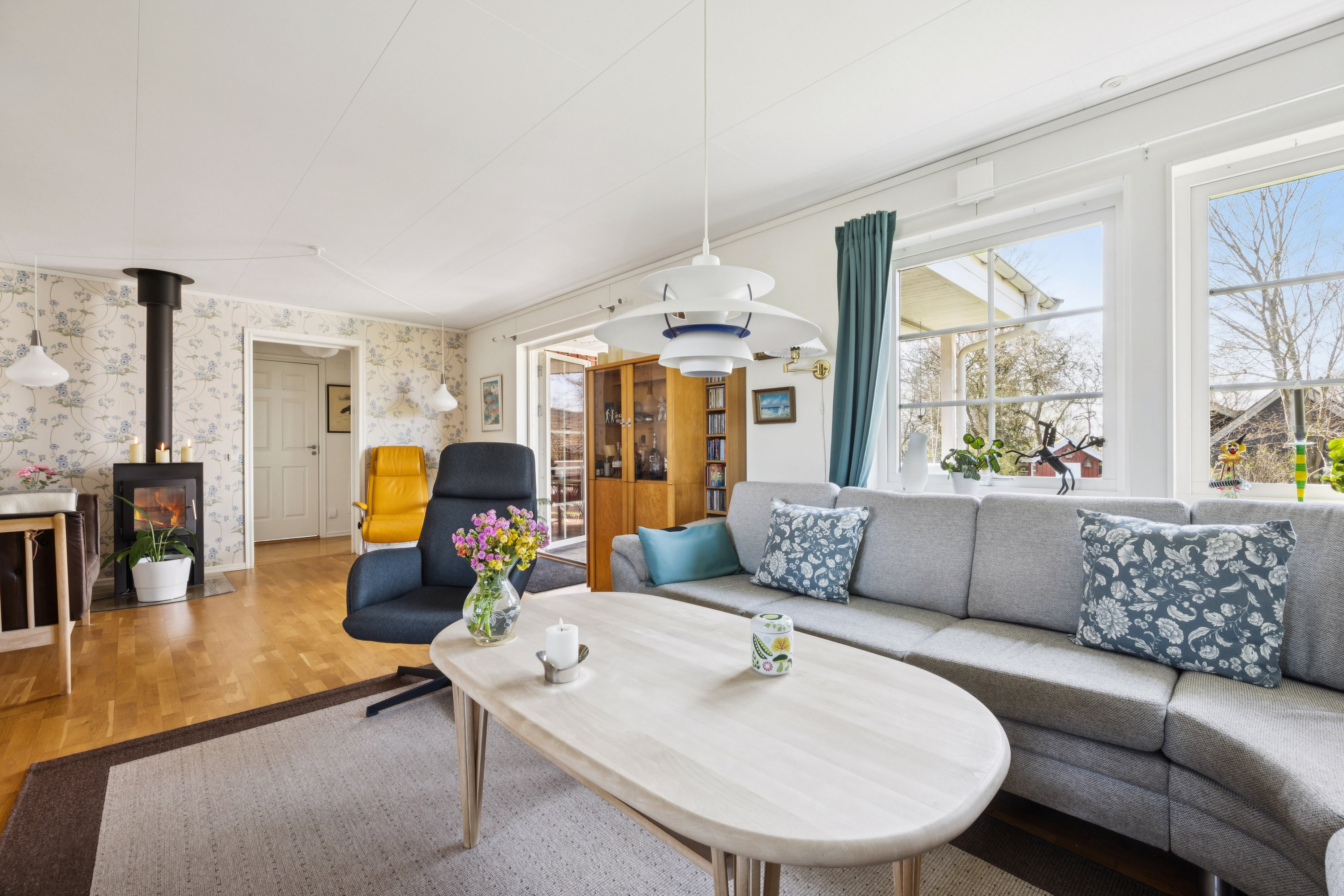 Fremhævet stue billede i fuldskærmstilstand. Billede af Maglebyvej 23, Magleby, 4672 Klippinge