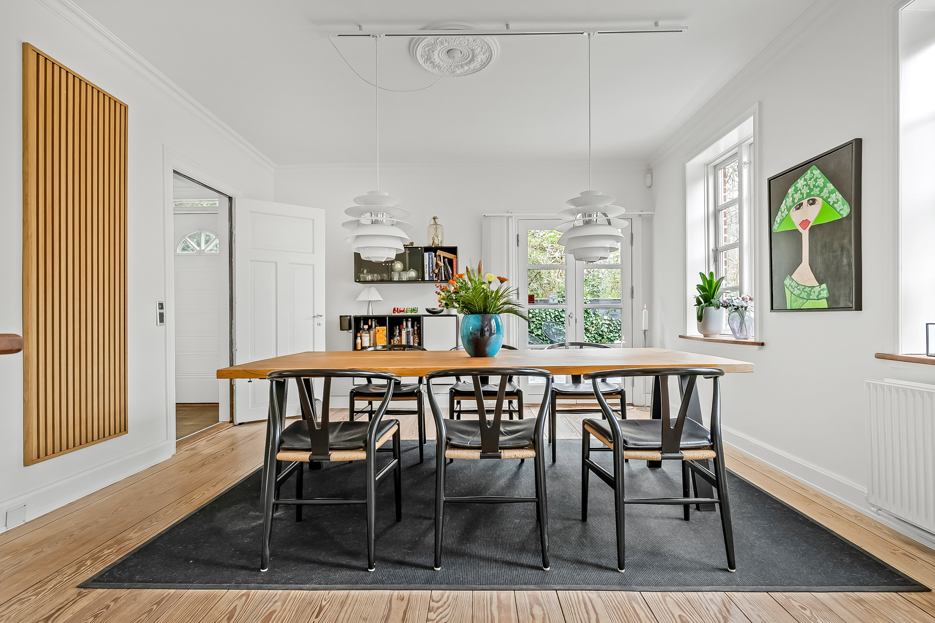 Fremhævet spisestue billede i fuldskærmstilstand. Billede af Stationsvej 44, Brejning, 7080 Børkop