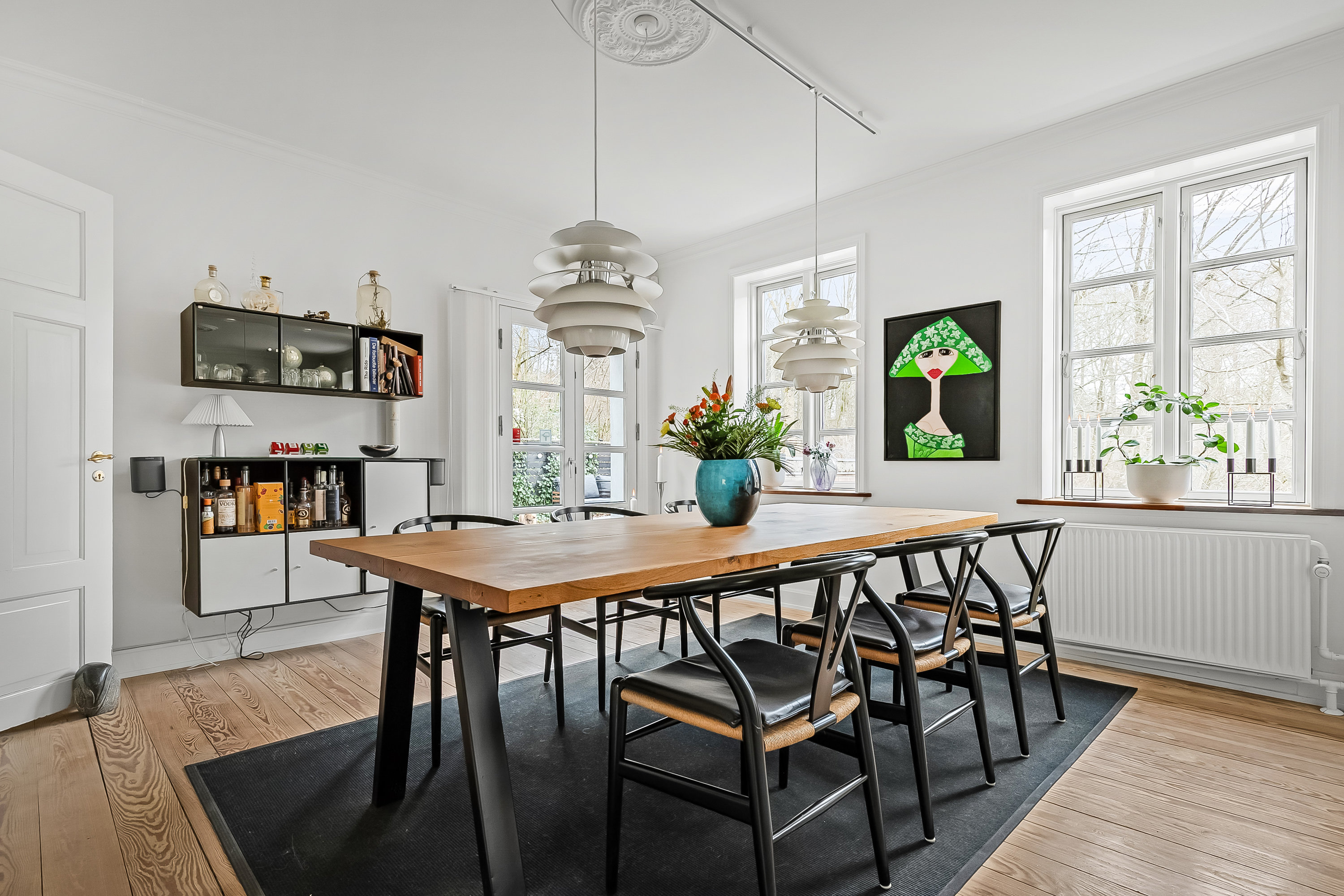 Fremhævet spisestue billede i fuldskærmstilstand. Billede af Stationsvej 44, Brejning, 7080 Børkop