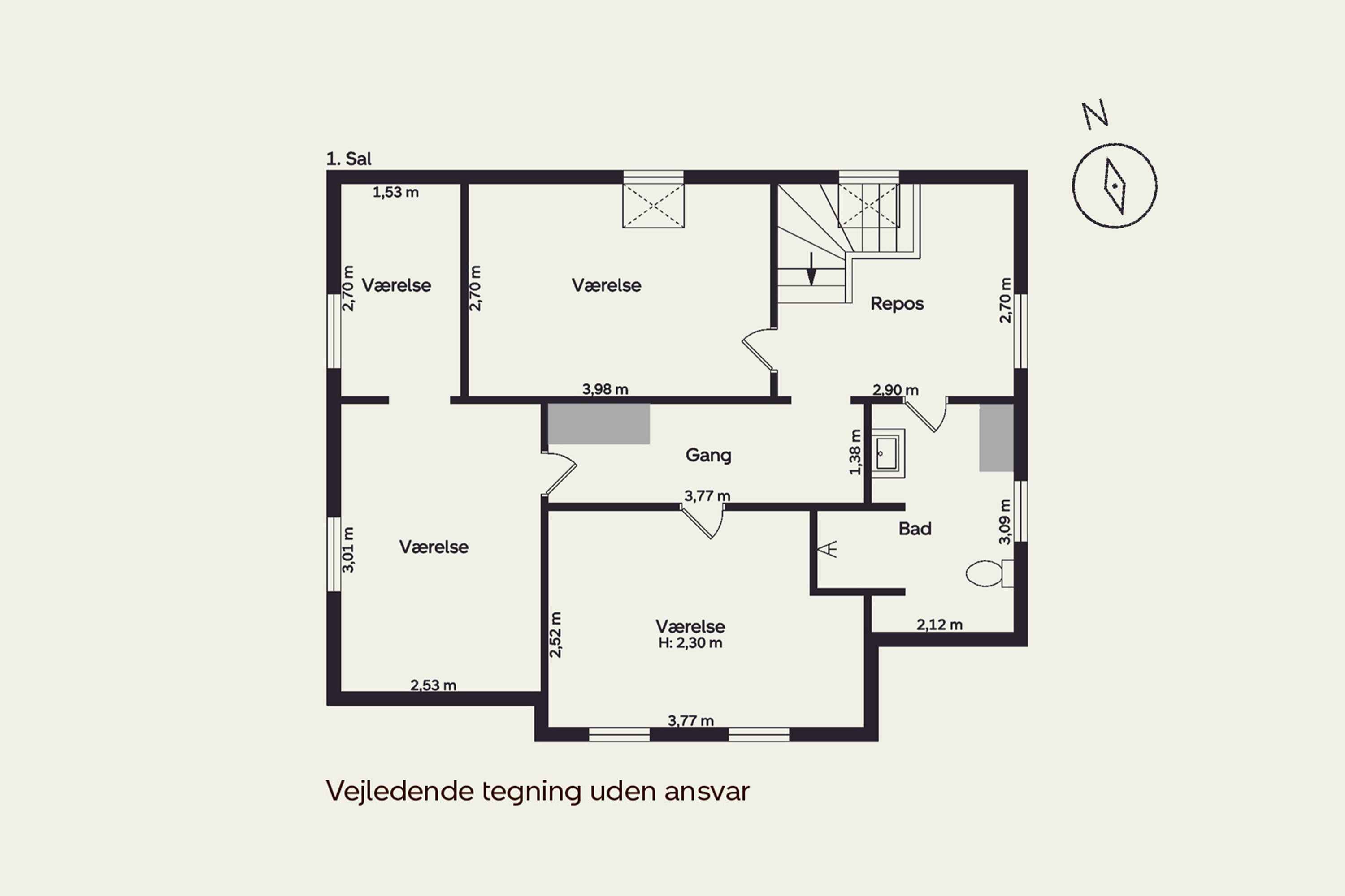 Plantegninger billede af Stationsvej 44, Brejning, 7080 Børkop
