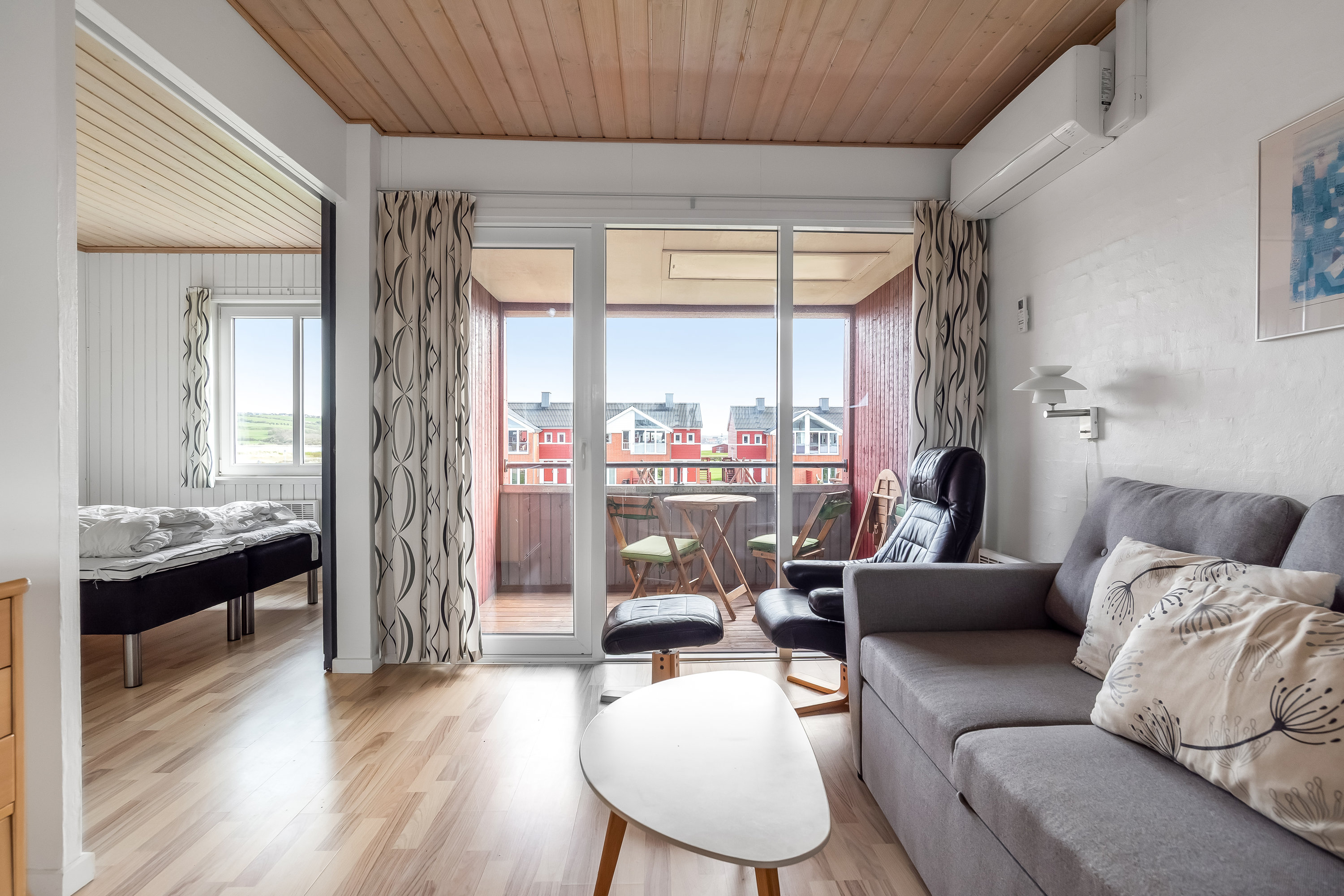 Fremhævet stue billede i fuldskærmstilstand. Billede af Vinkelhagevej 76, Heldum, 7620 Lemvig