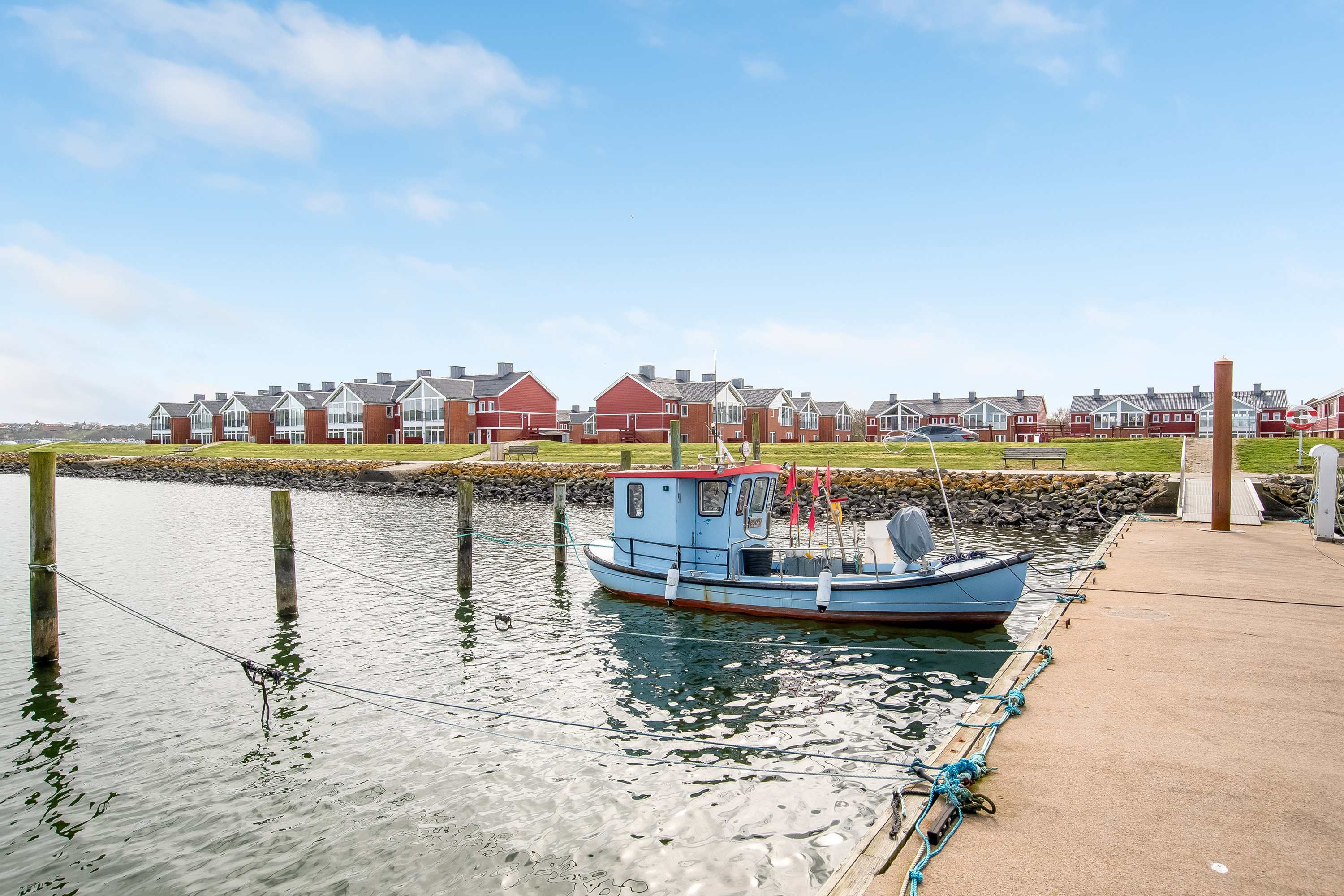 Fremhævet udenomsarealer billede i fuldskærmstilstand. Billede af Vinkelhagevej 76, Heldum, 7620 Lemvig