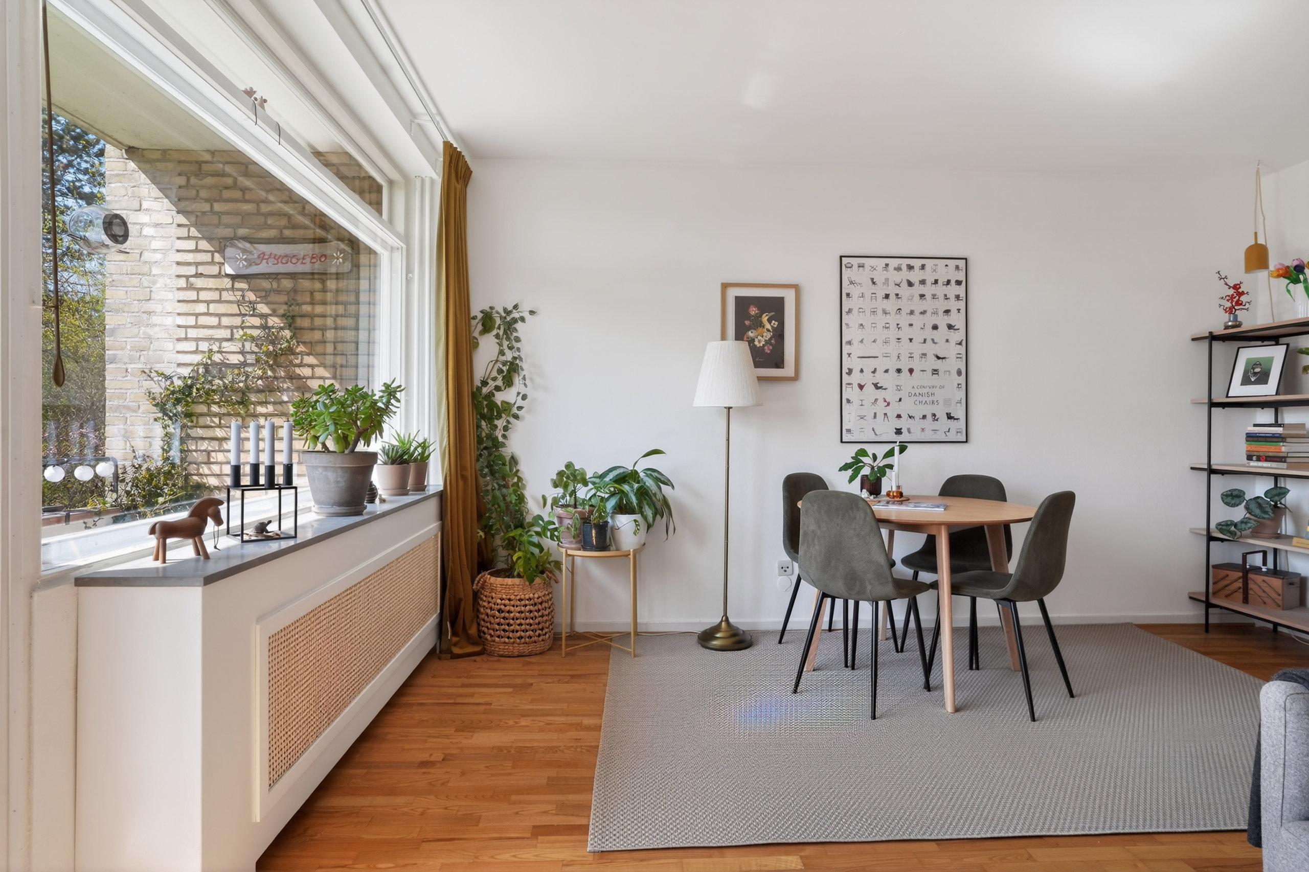 Fremhævet spisestue billede i fuldskærmstilstand. Billede af Ericavej 165, 1. 208., 2820 Gentofte