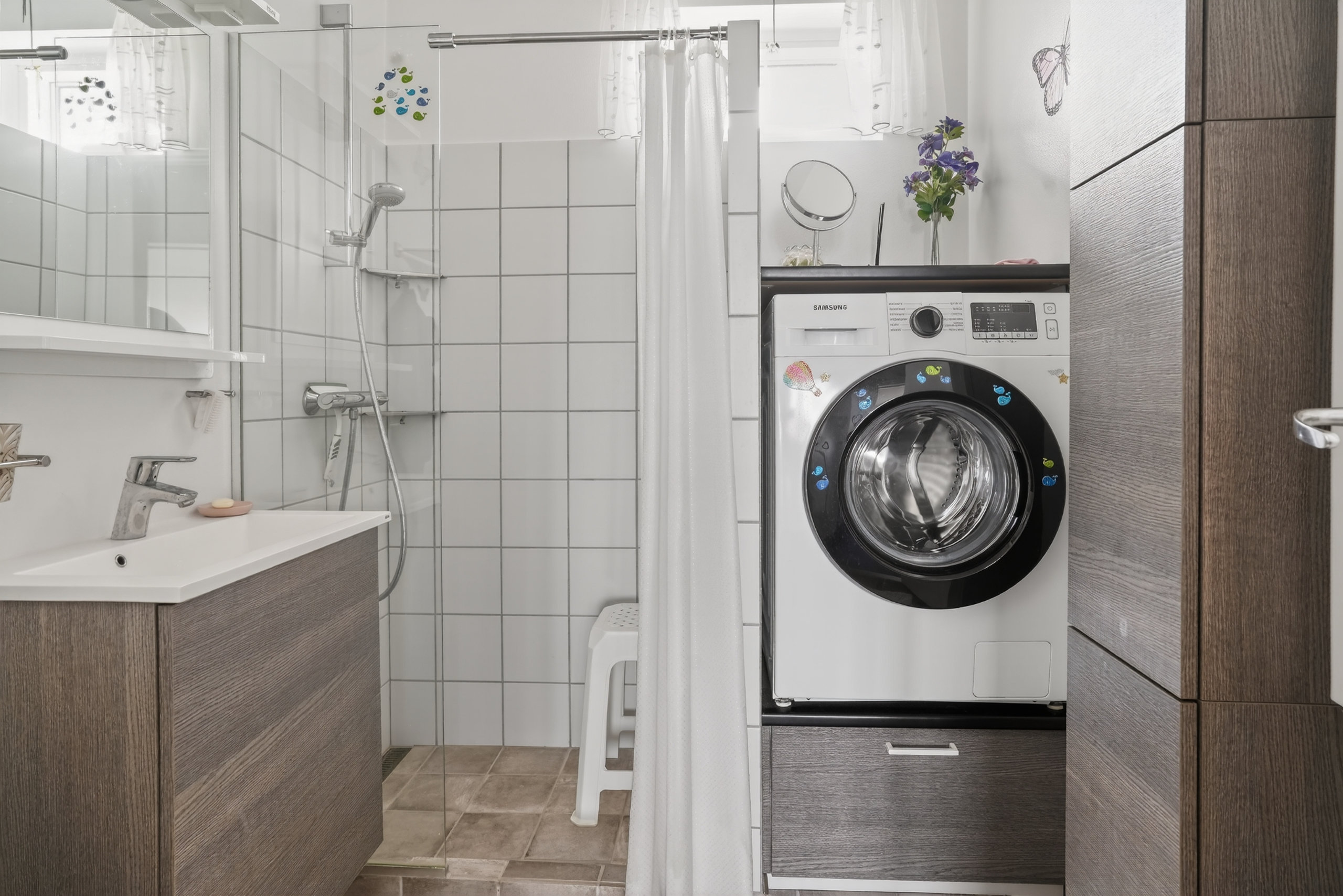 Fremhævet badeværelse billede i fuldskærmstilstand. Billede af Dalstrøget 120, 5., 2870 Dyssegård