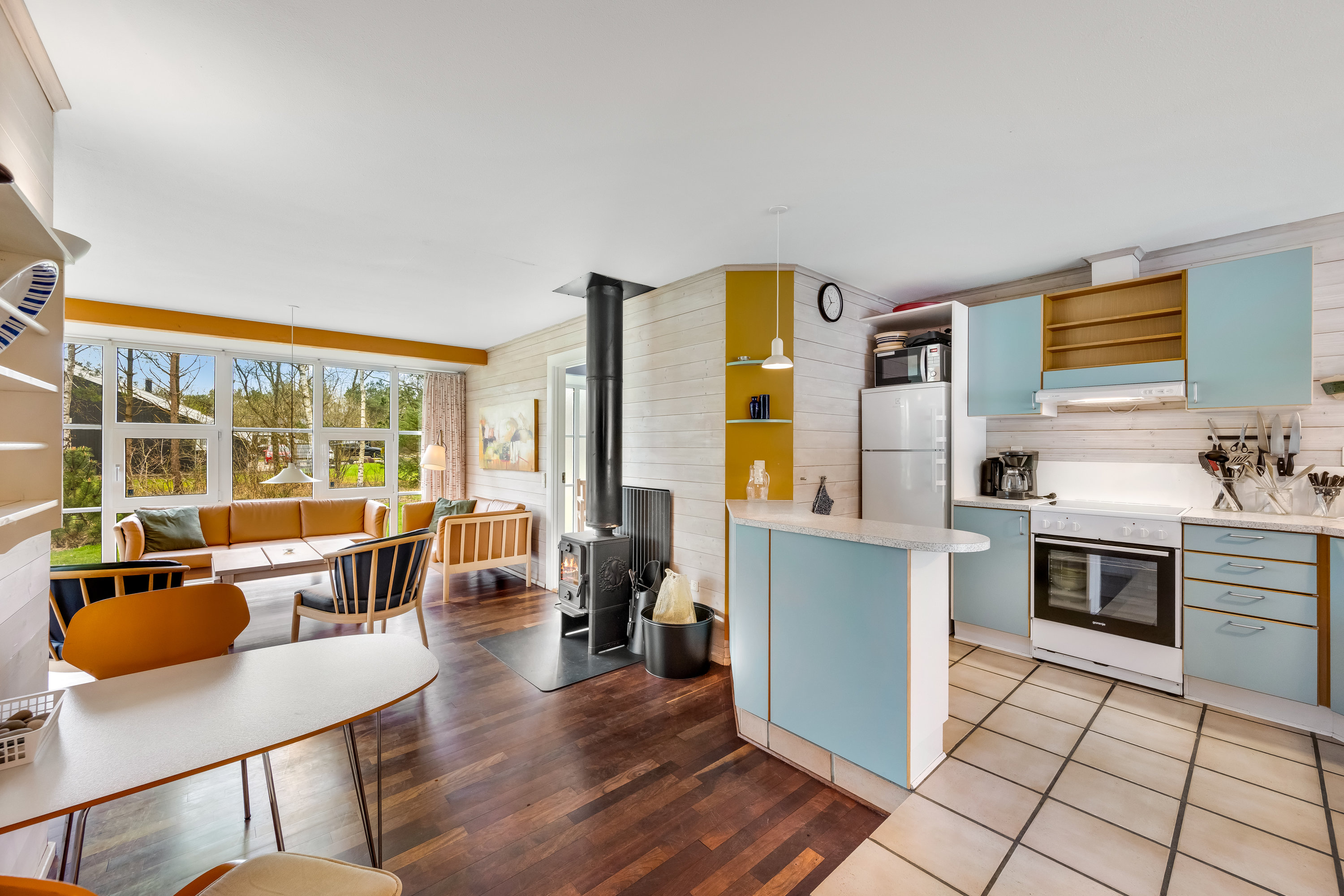 Fremhævet køkken billede i fuldskærmstilstand. Billede af Skovvang 26, Lønne, 6830 Nørre Nebel