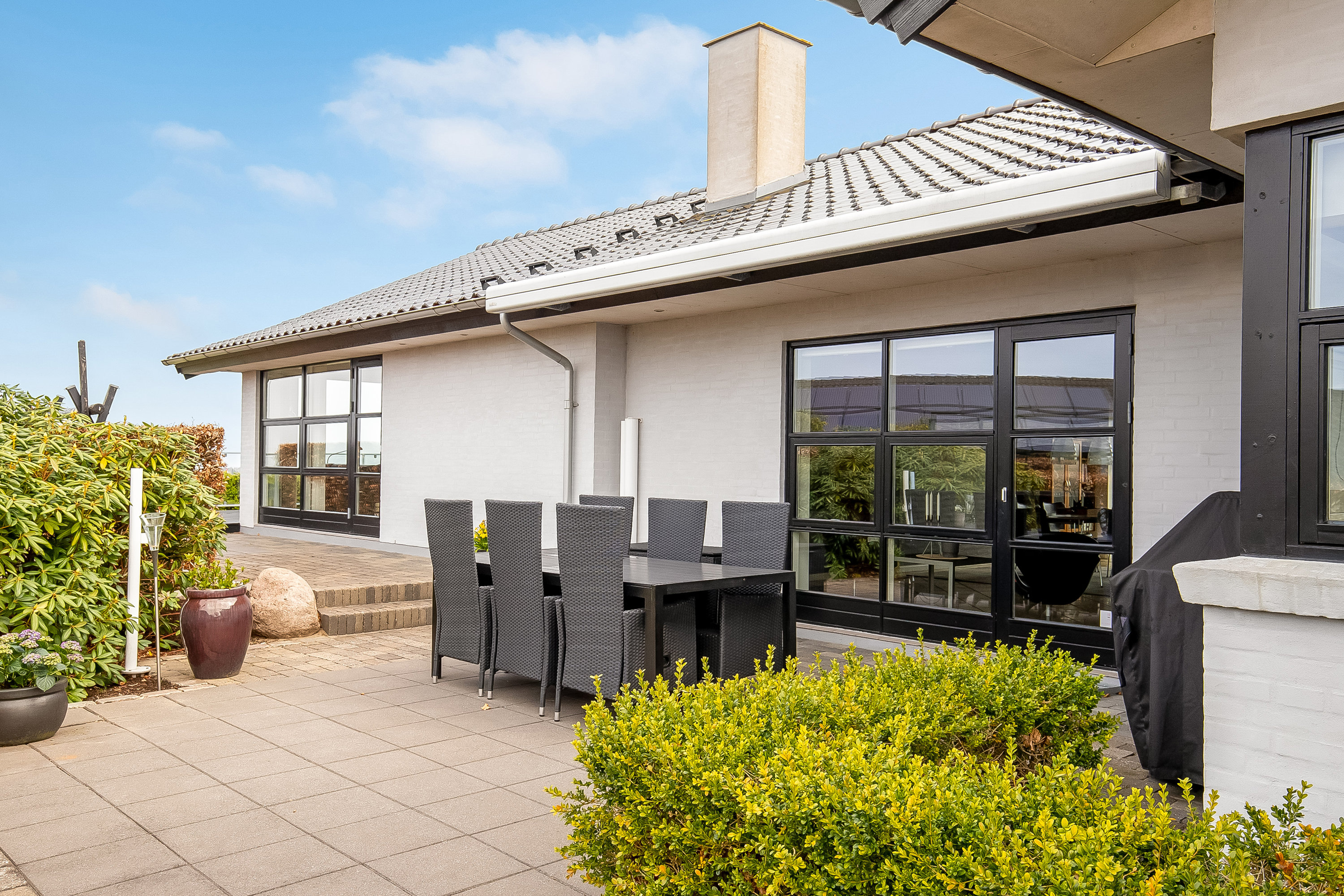 Fremhævet terrasse billede i fuldskærmstilstand. Billede af Skullebjerg Allé 27, Østerby, 7000 Fredericia