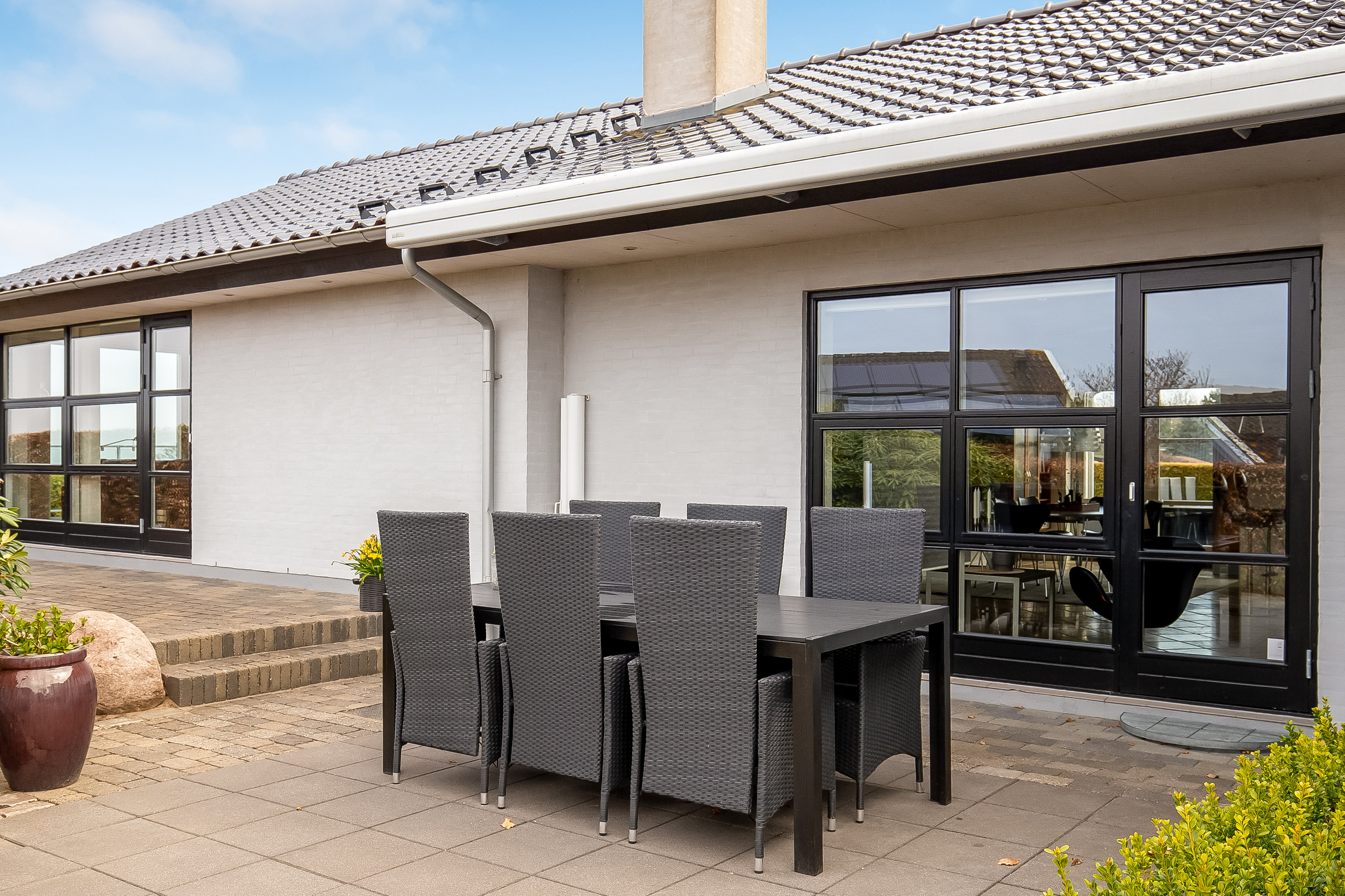 Fremhævet terrasse billede i fuldskærmstilstand. Billede af Skullebjerg Allé 27, Østerby, 7000 Fredericia