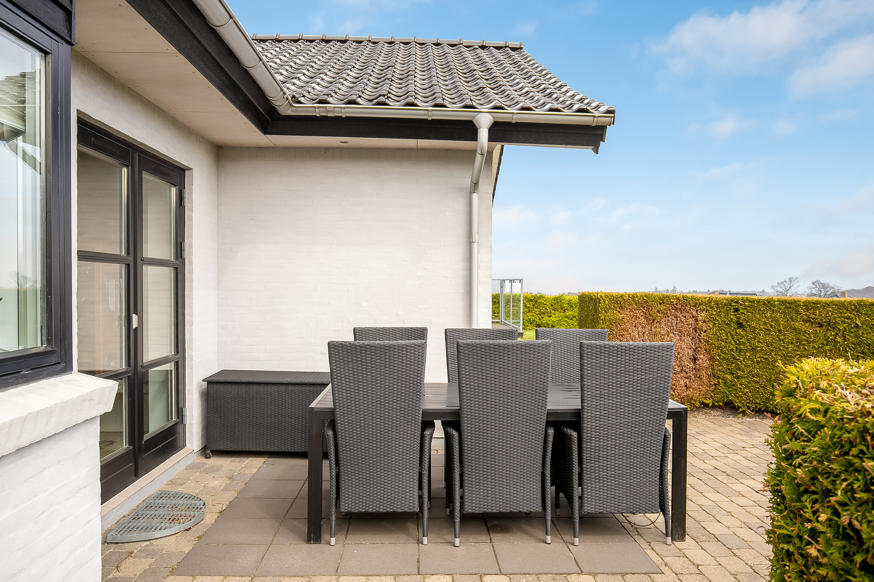 Fremhævet terrasse billede i fuldskærmstilstand. Billede af Skullebjerg Allé 27, Østerby, 7000 Fredericia