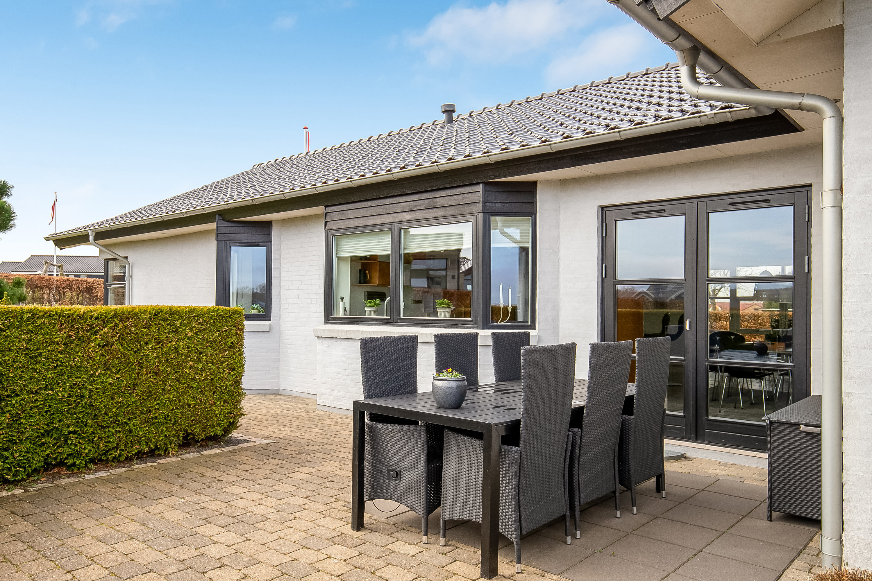 Fremhævet terrasse billede i fuldskærmstilstand. Billede af Skullebjerg Allé 27, Østerby, 7000 Fredericia