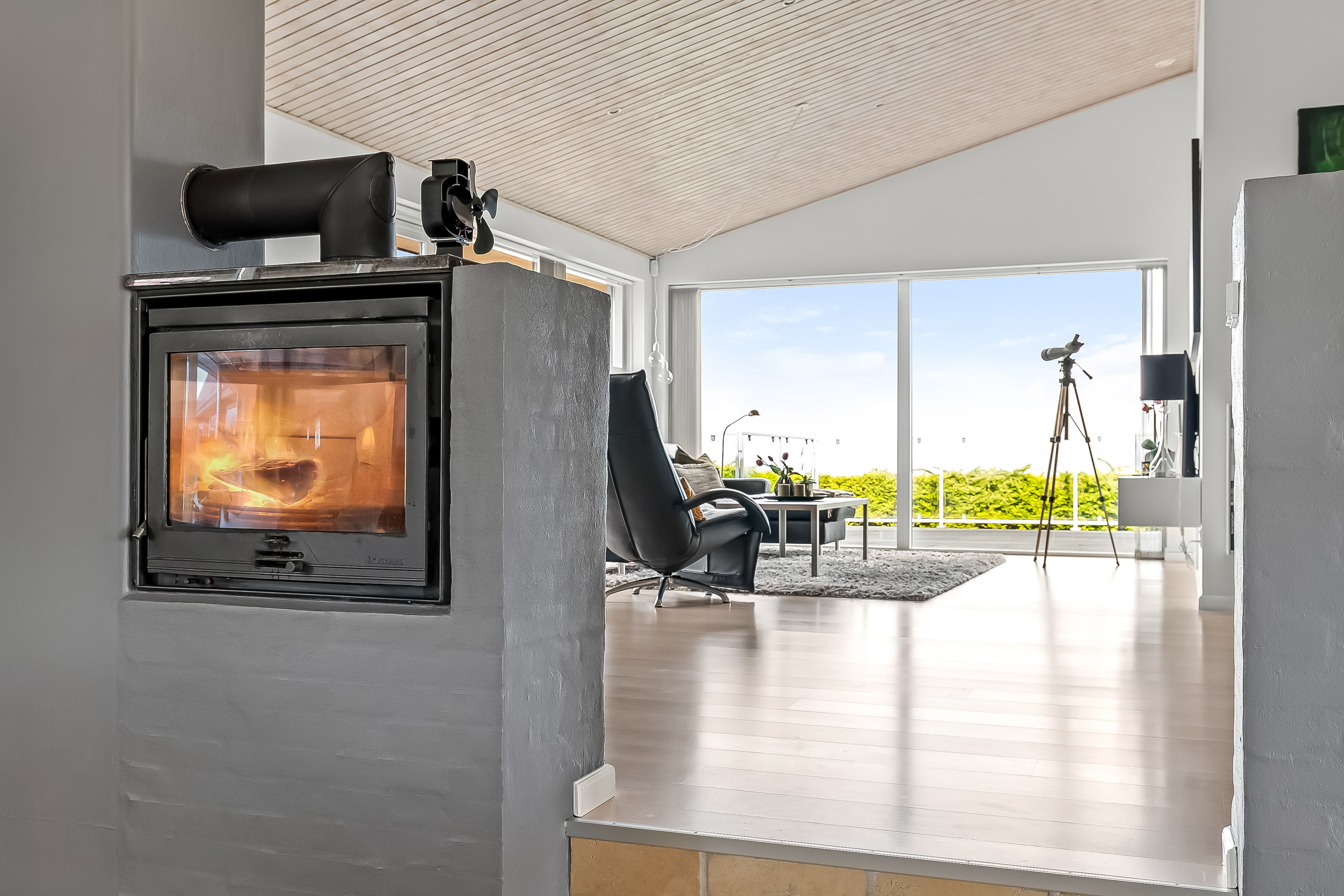 Fremhævet stue billede i fuldskærmstilstand. Billede af Skullebjerg Allé 27, Østerby, 7000 Fredericia